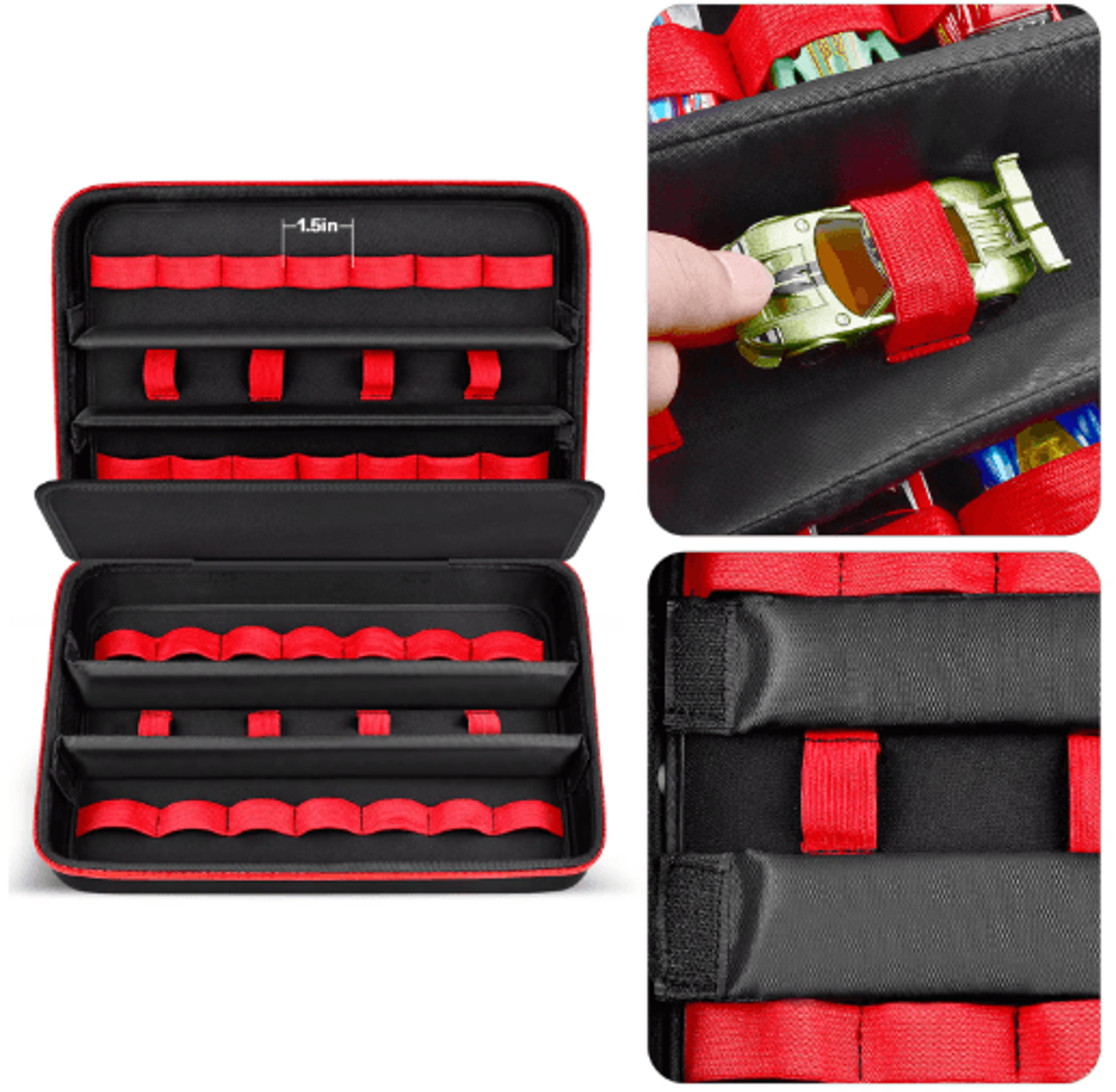 Portable Toy Car Storage Organizer Case 7