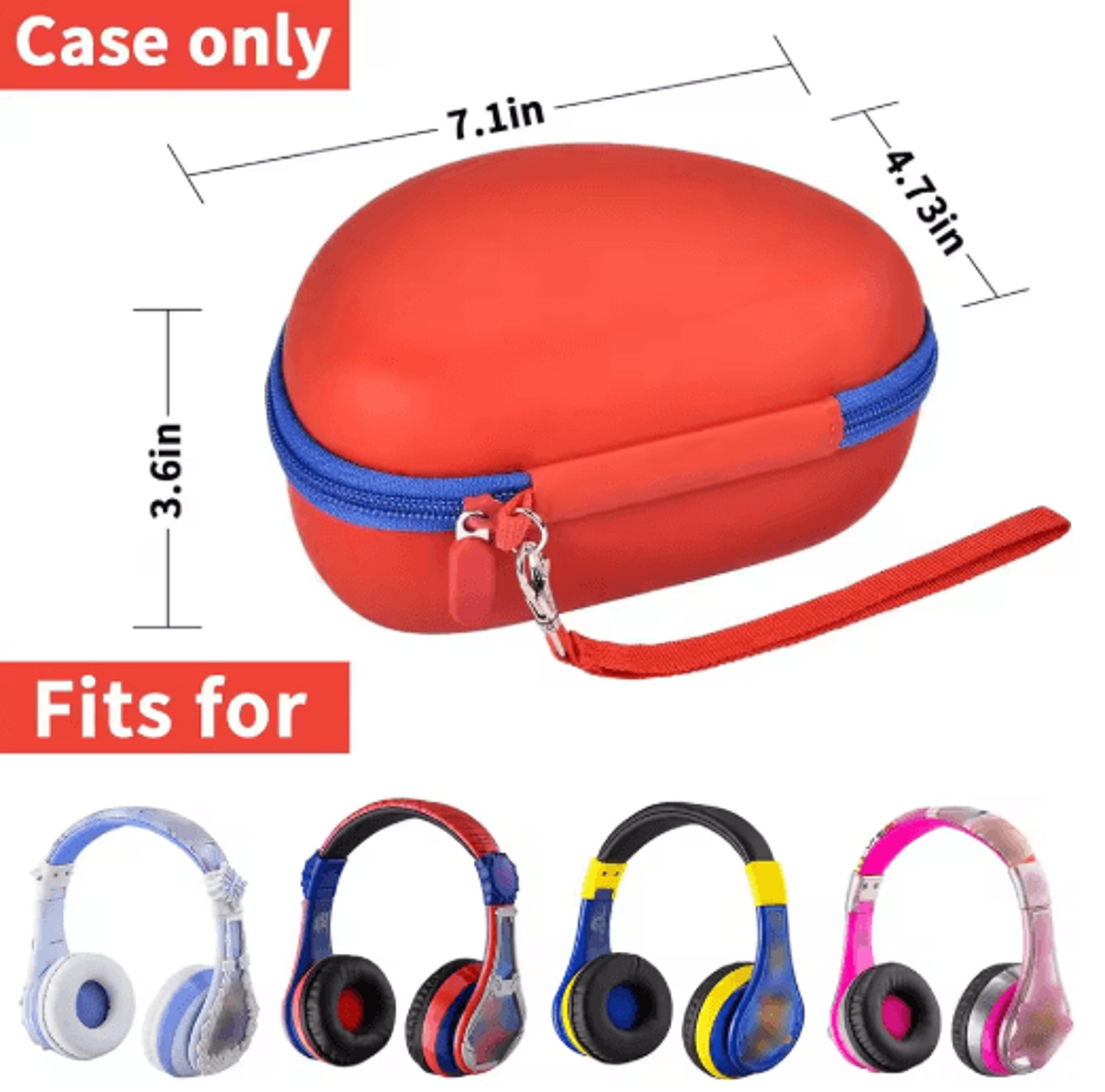 Universal Protective Travel Case For Beats  EKids Headphones 0