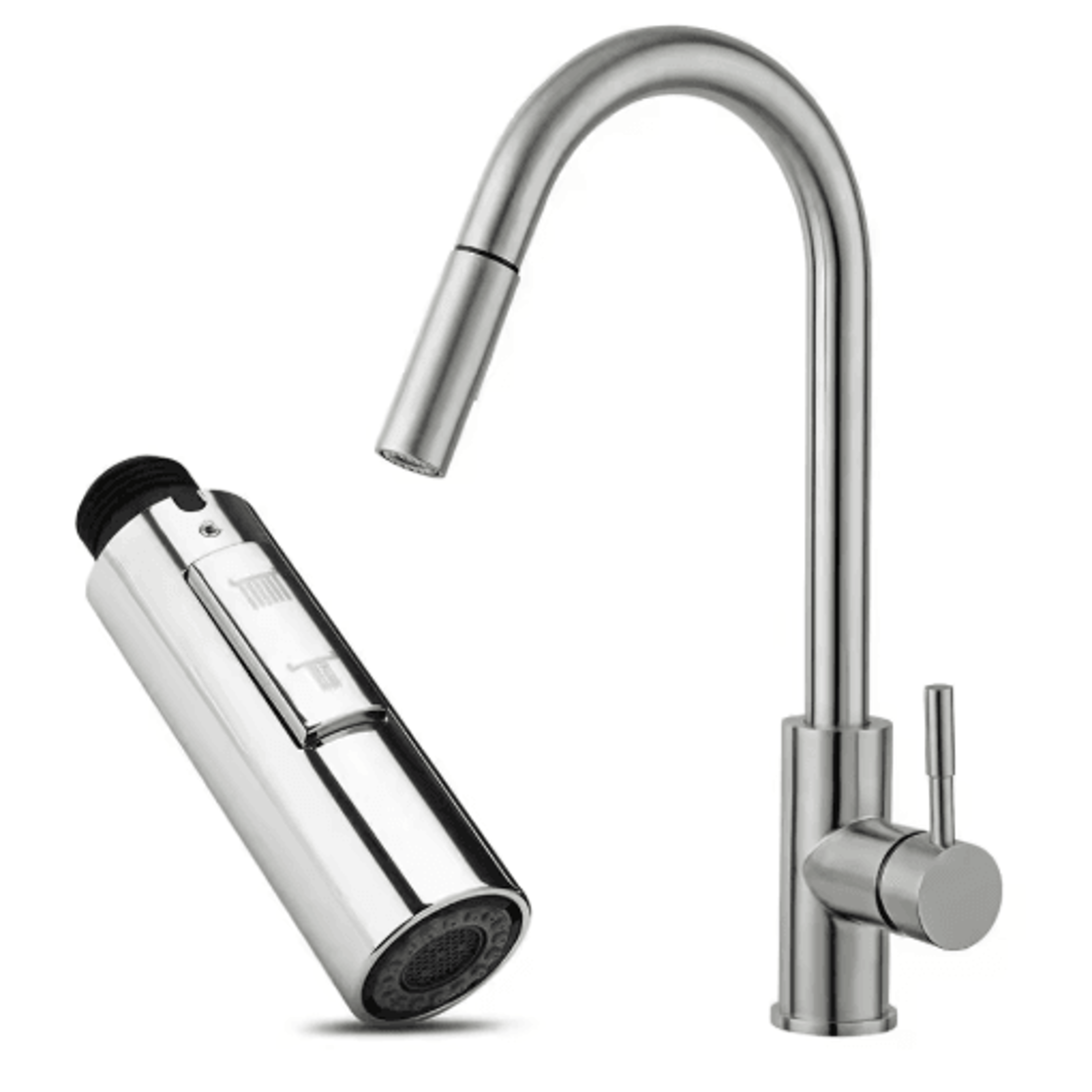 Universal G12 PullOut Faucet Spray Head 4