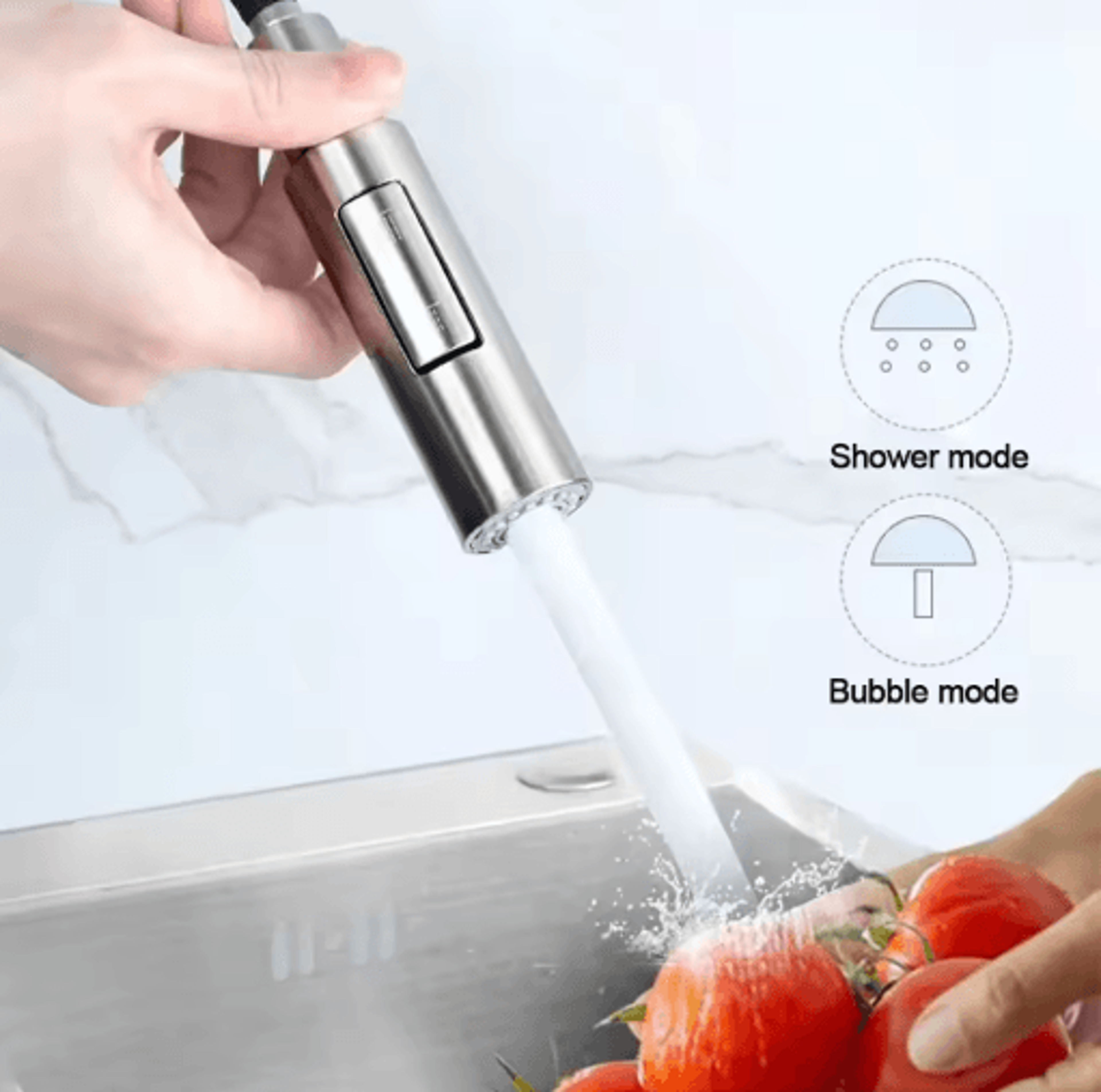 Universal G12 PullOut Faucet Spray Head 6