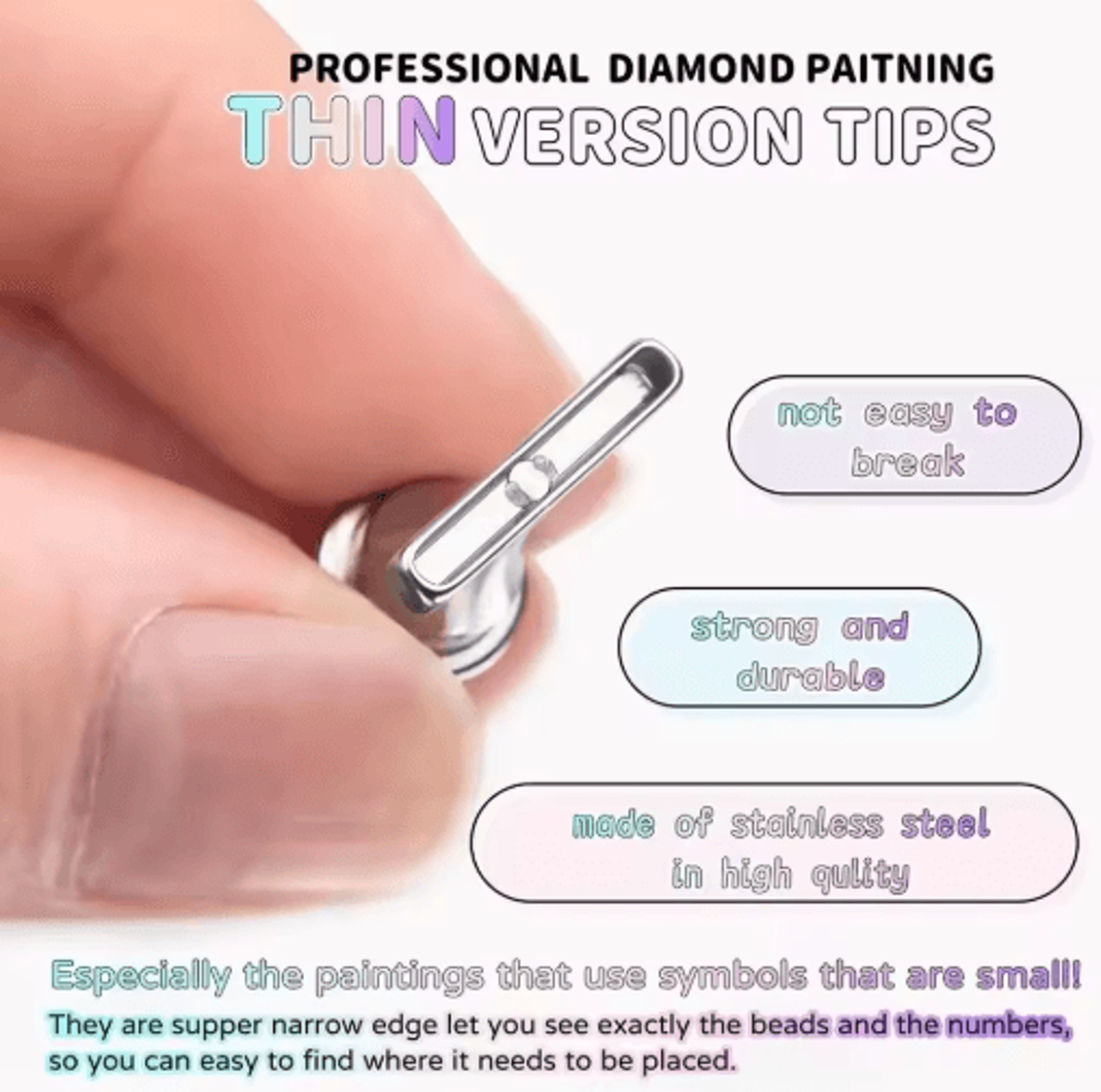 Replaceable Metal Threaded Tips For Diamond Painting Pens 14