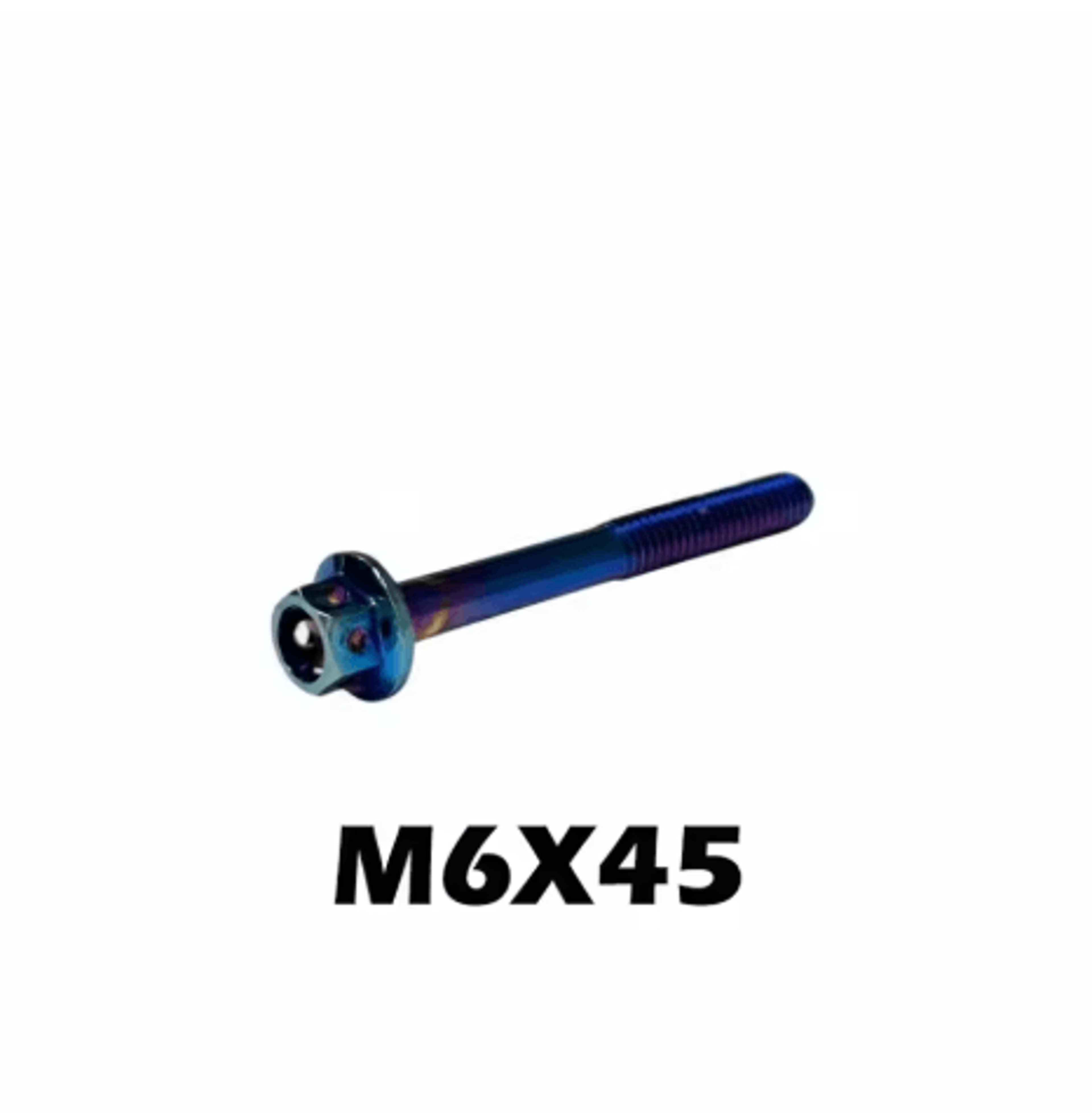 M6 Titanium Flange Hex Bolt With Drilled Hole 5