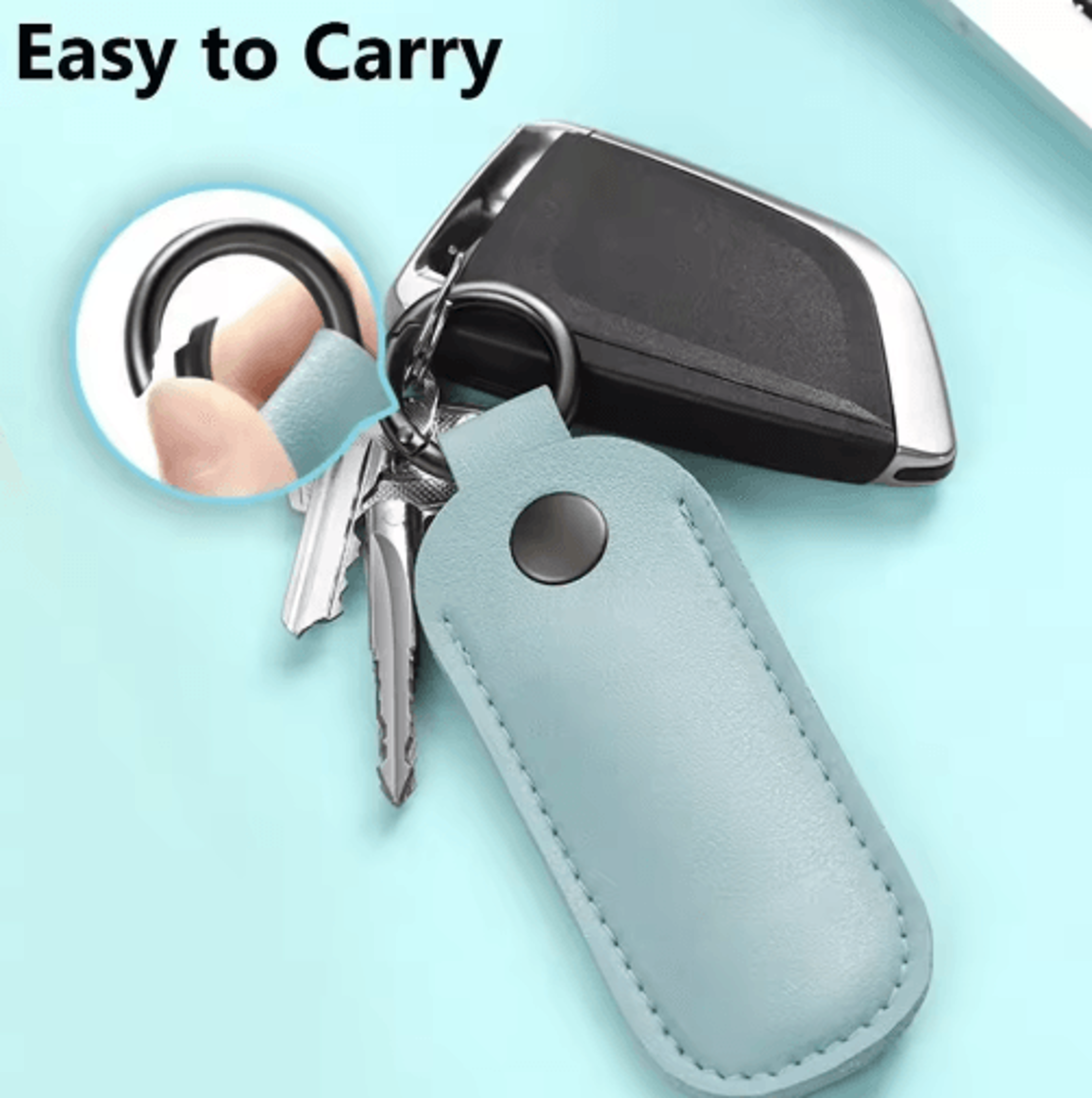 Leather USB Flash Drive Protective Storage Pouch 8