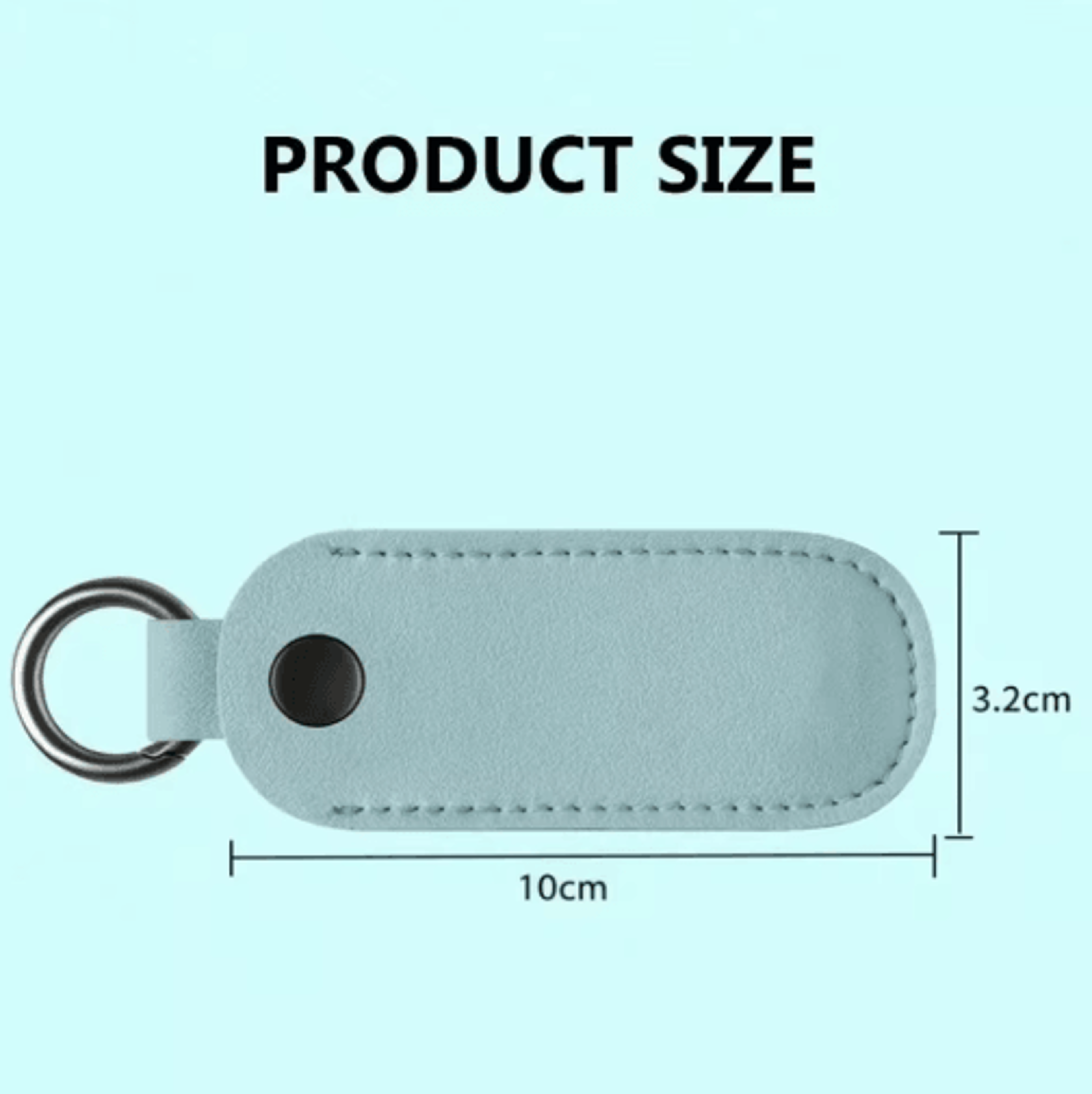 Leather USB Flash Drive Protective Storage Pouch 9