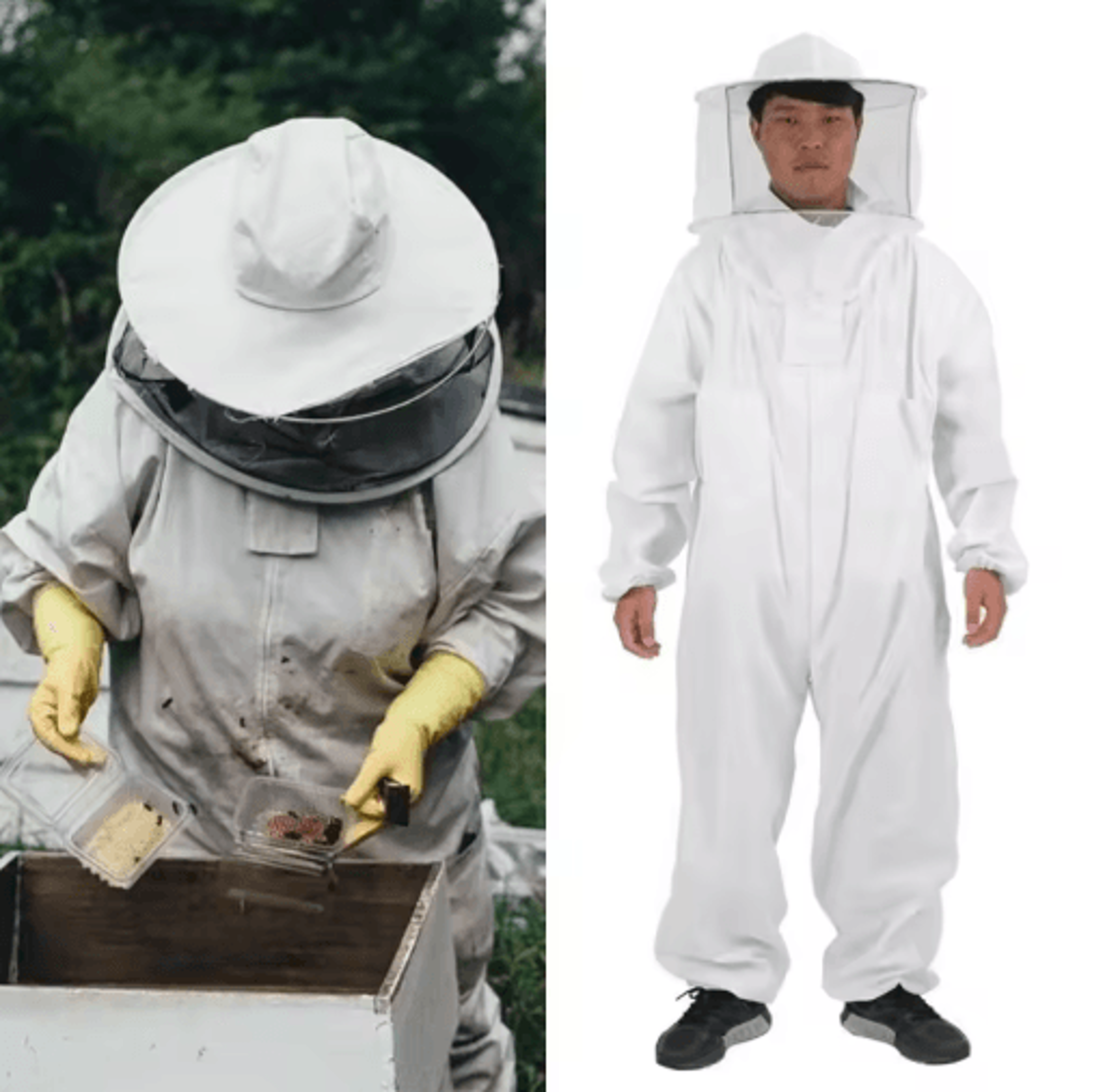 Professional Breathable Beekeeping Protective Suit 3