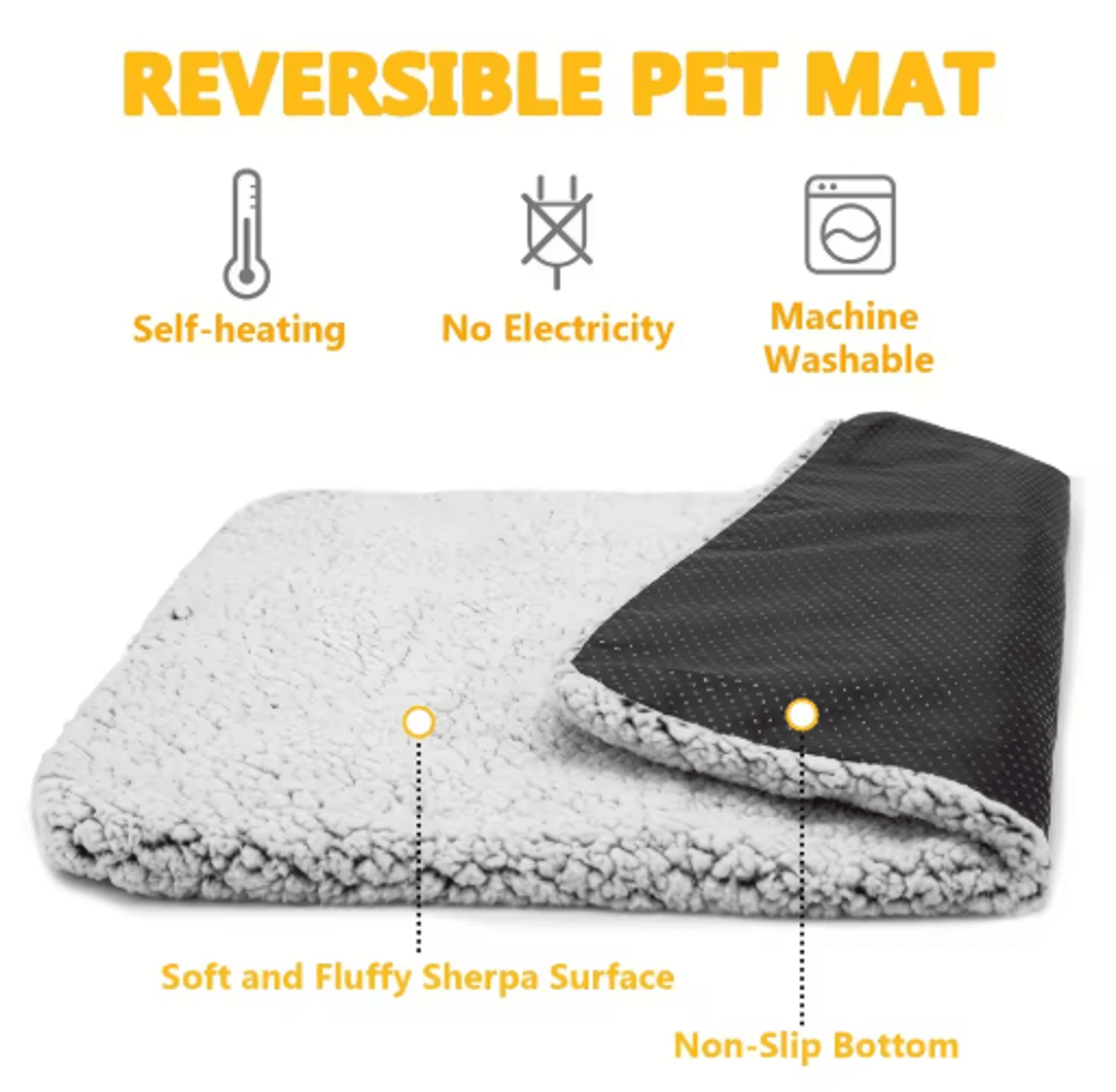 SelfWarming Pet Pad For Cats  Dogs 1