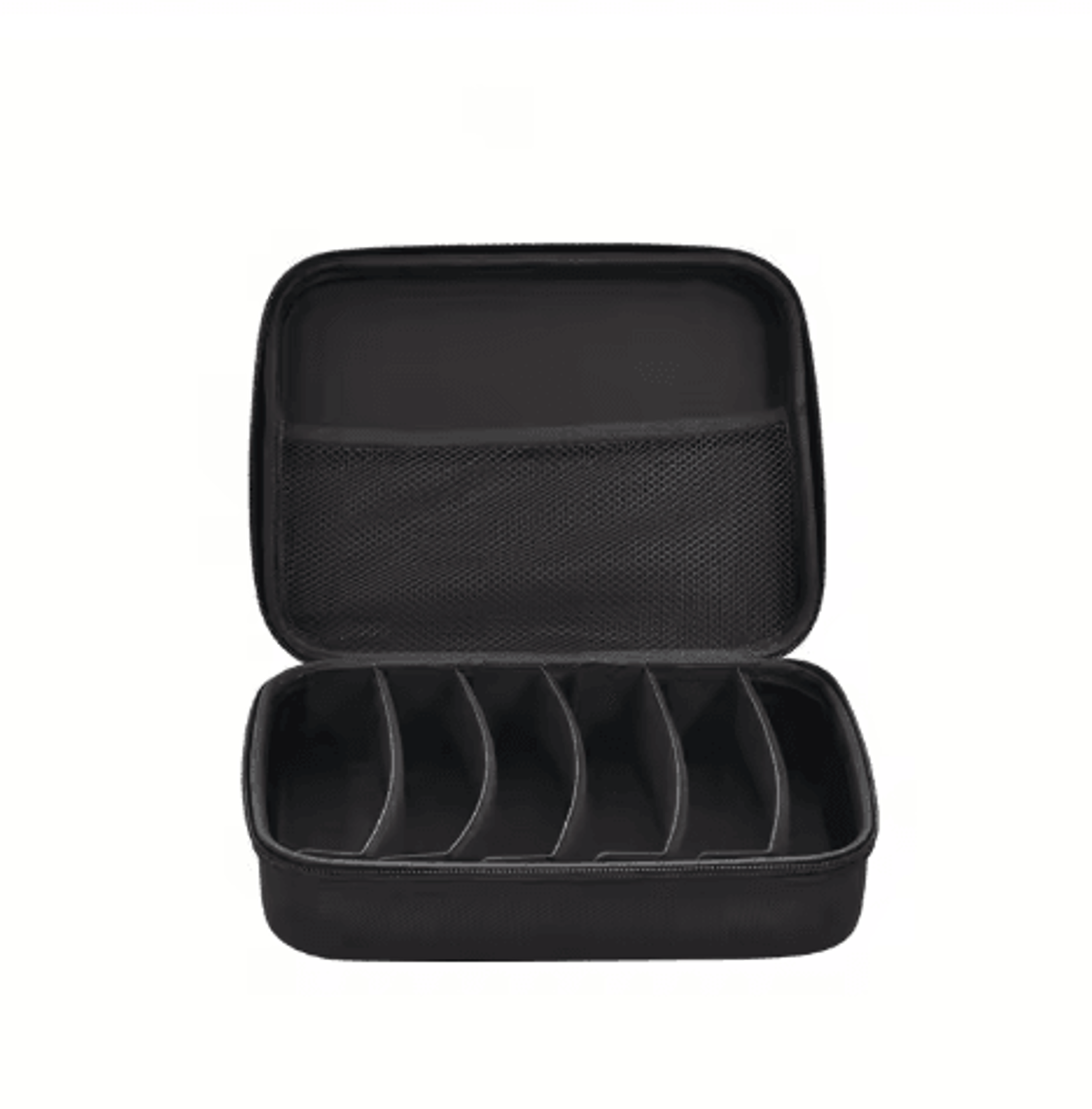 Portable Eyeglasses Storage Case With 67 Adjustable Compartments 0