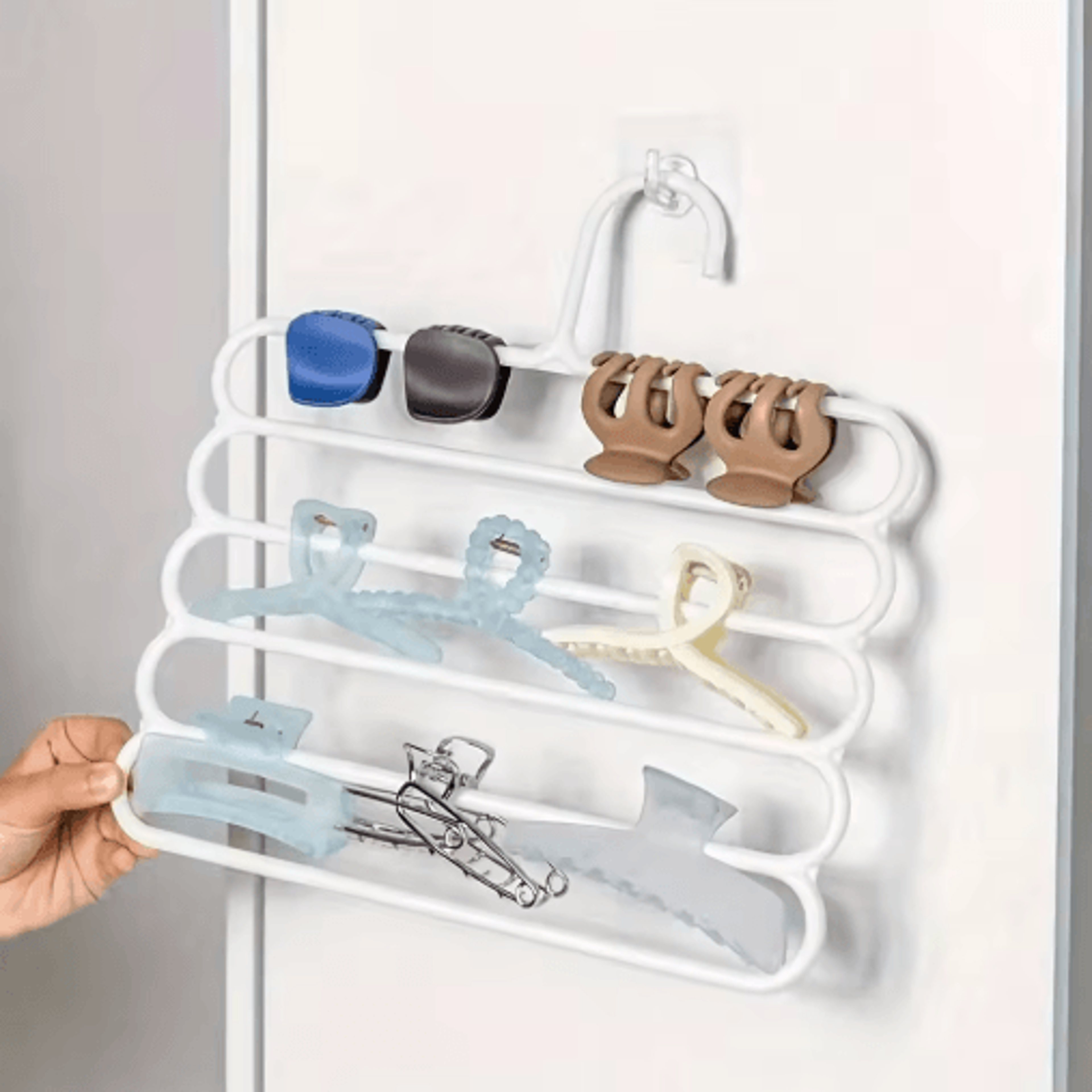 WallMounted Hair Accessory Organizer 5