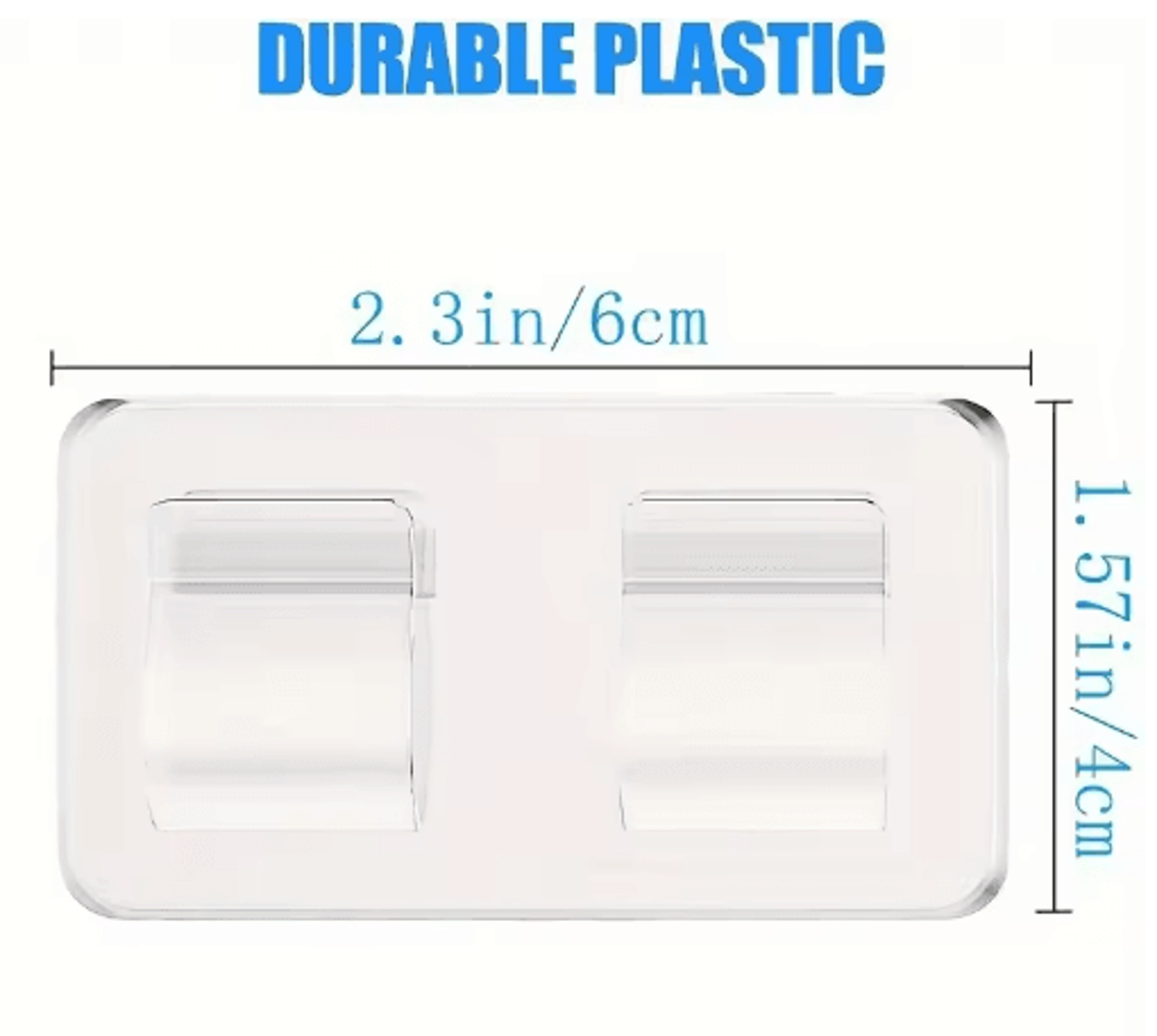 410Piece Clear SelfAdhesive Hooks For String Lights 5