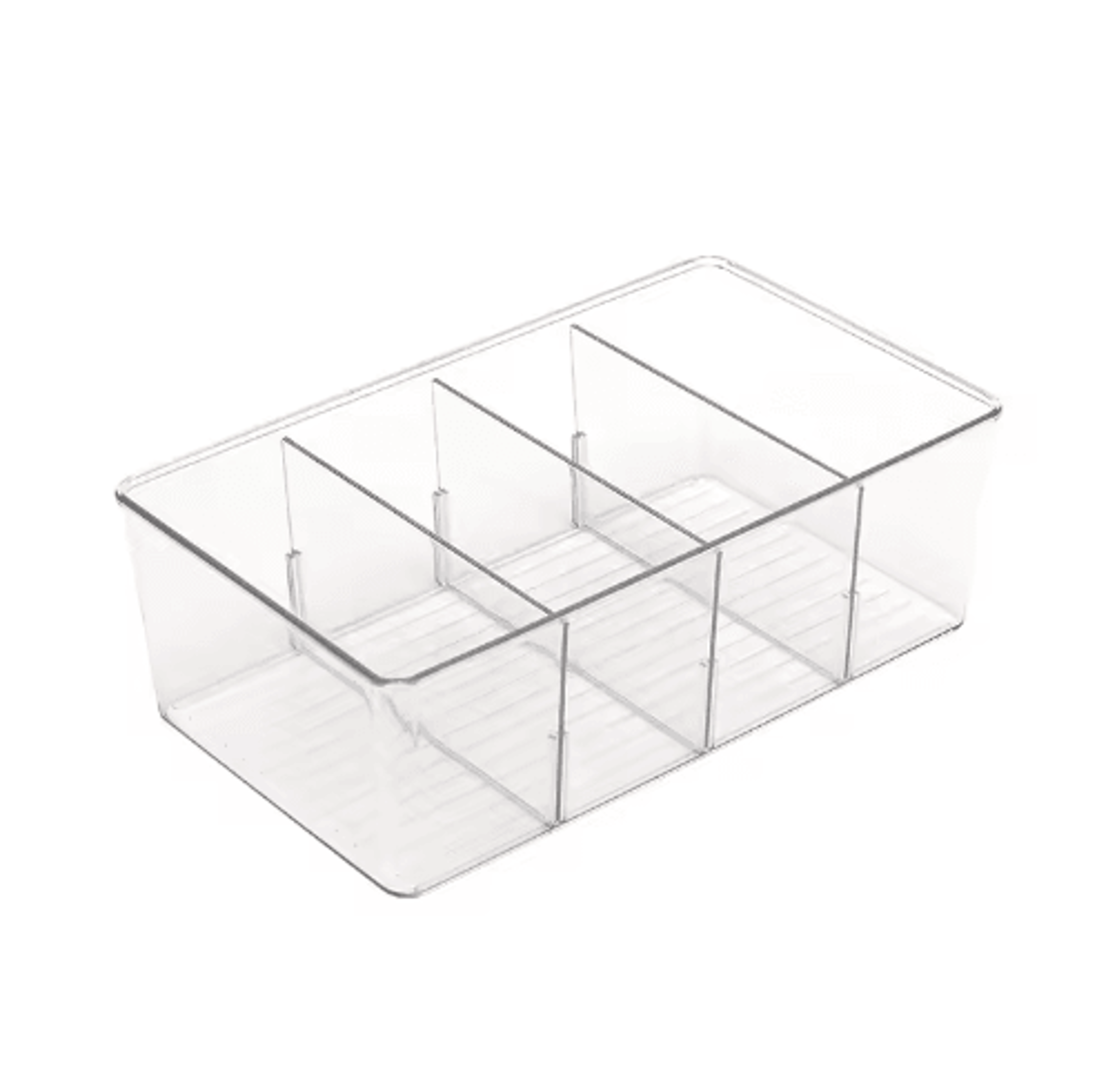 Clear Acrylic Tea Bag Organizer With Lid  MultiCompartment Tea And Coffee Storage Box 2