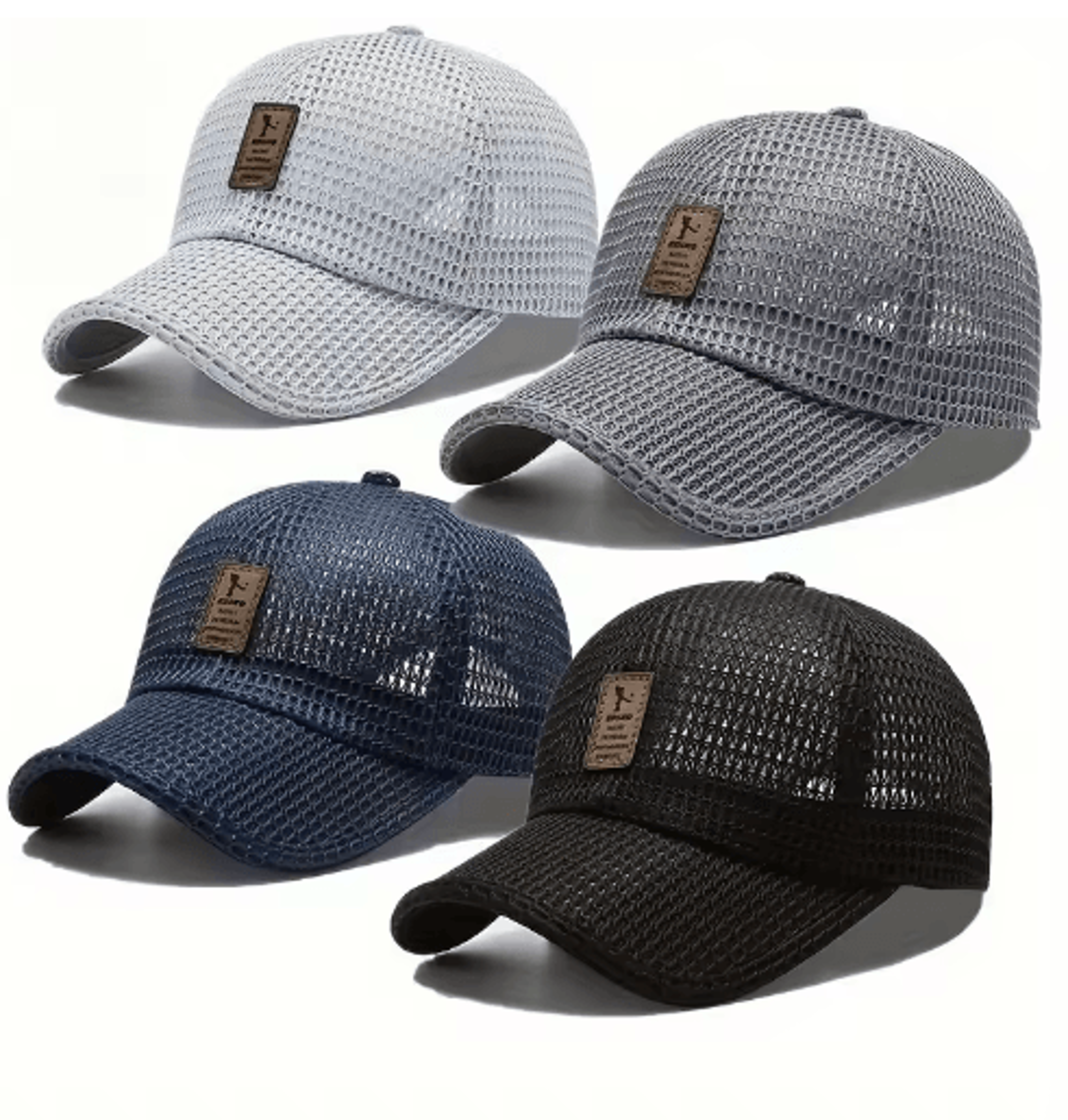 Breathable Mesh Baseball Cap  Adjustable QuickDry Trucker Hat For Men  Women 0