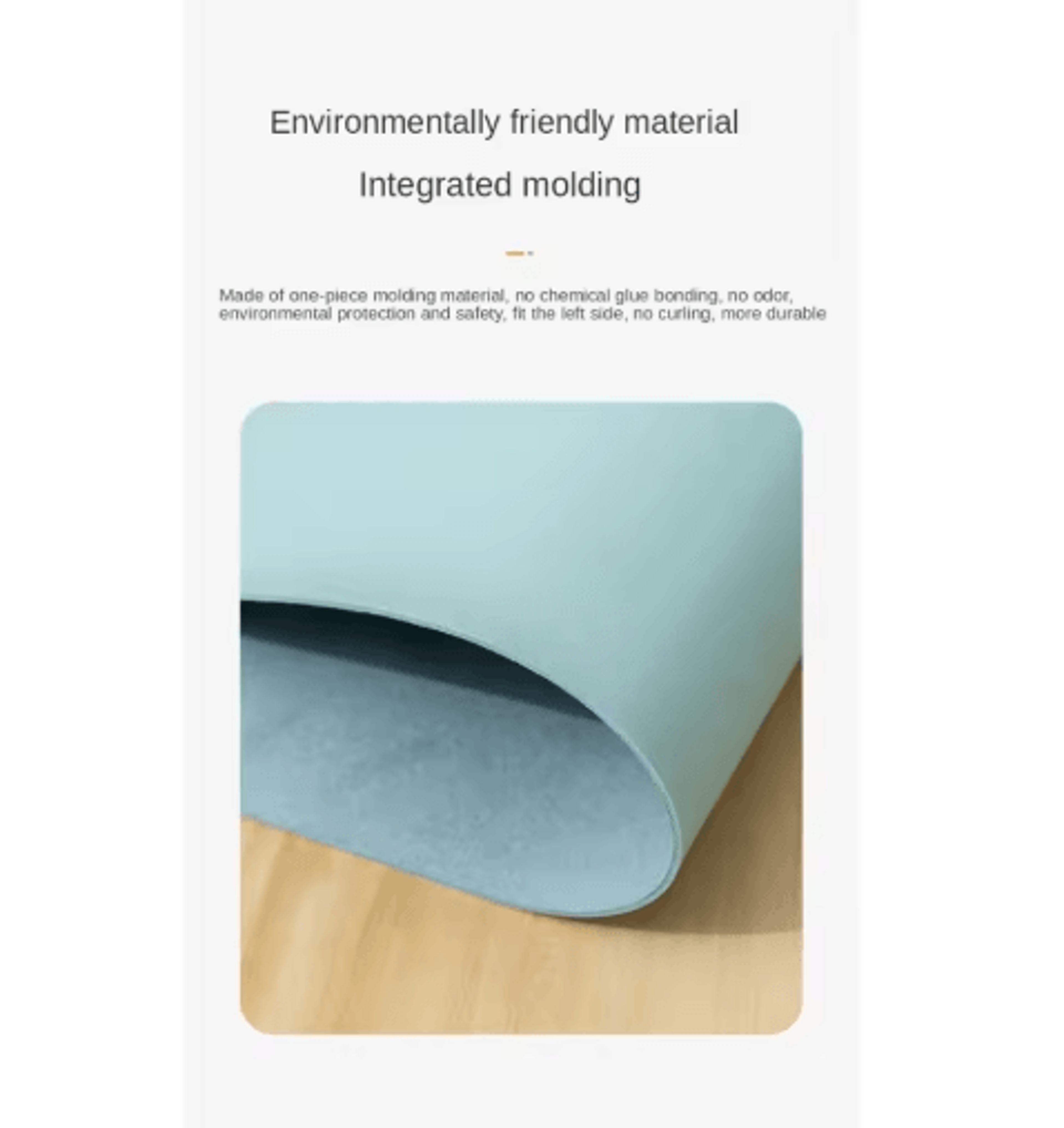 Portable PU Leather Mouse Pad  Waterproof NonSlip Desk Mat 10