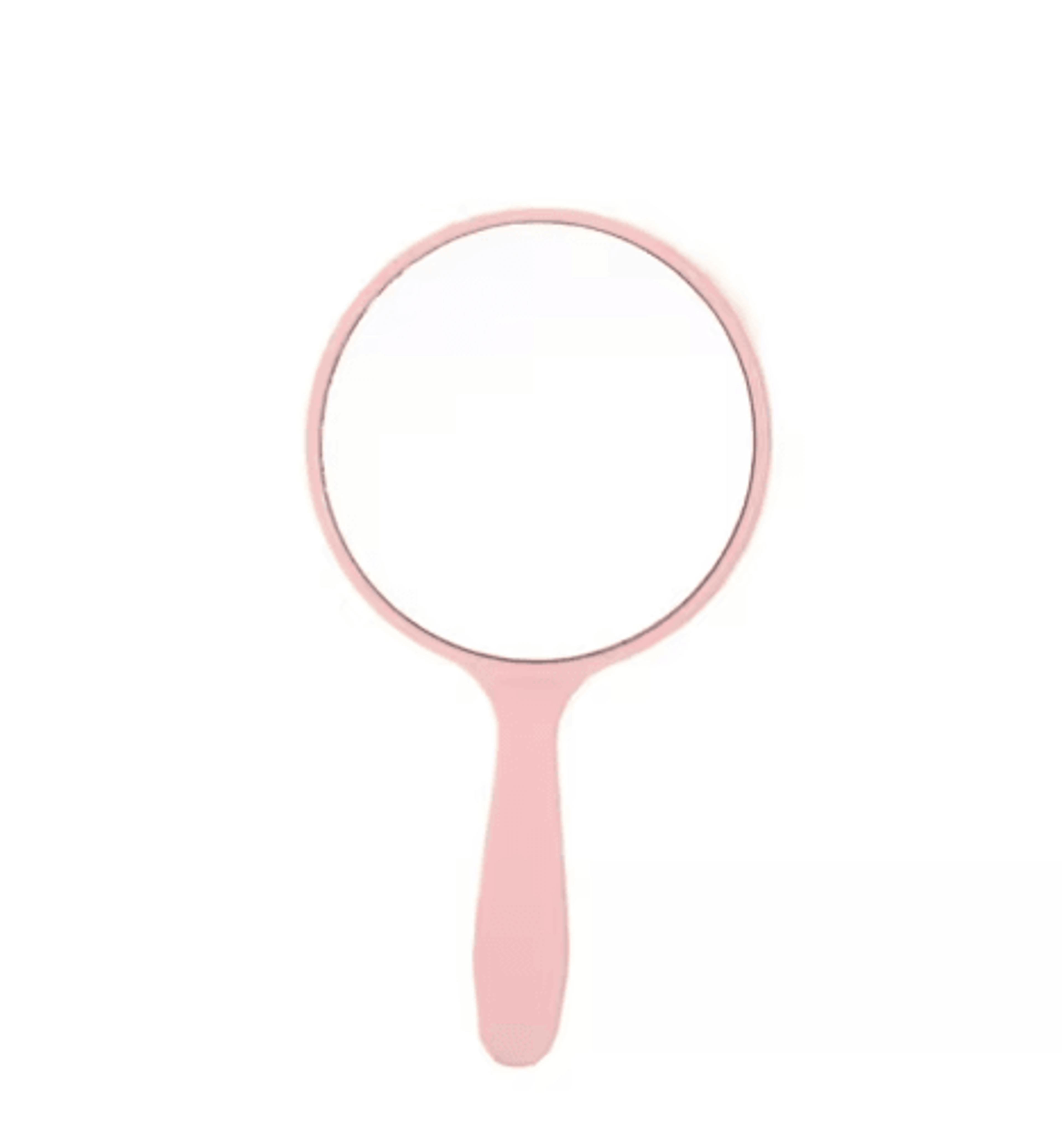 Fashion Round Handheld Makeup Mirror  Portable AntiFall Beauty Mirror With Handle 7