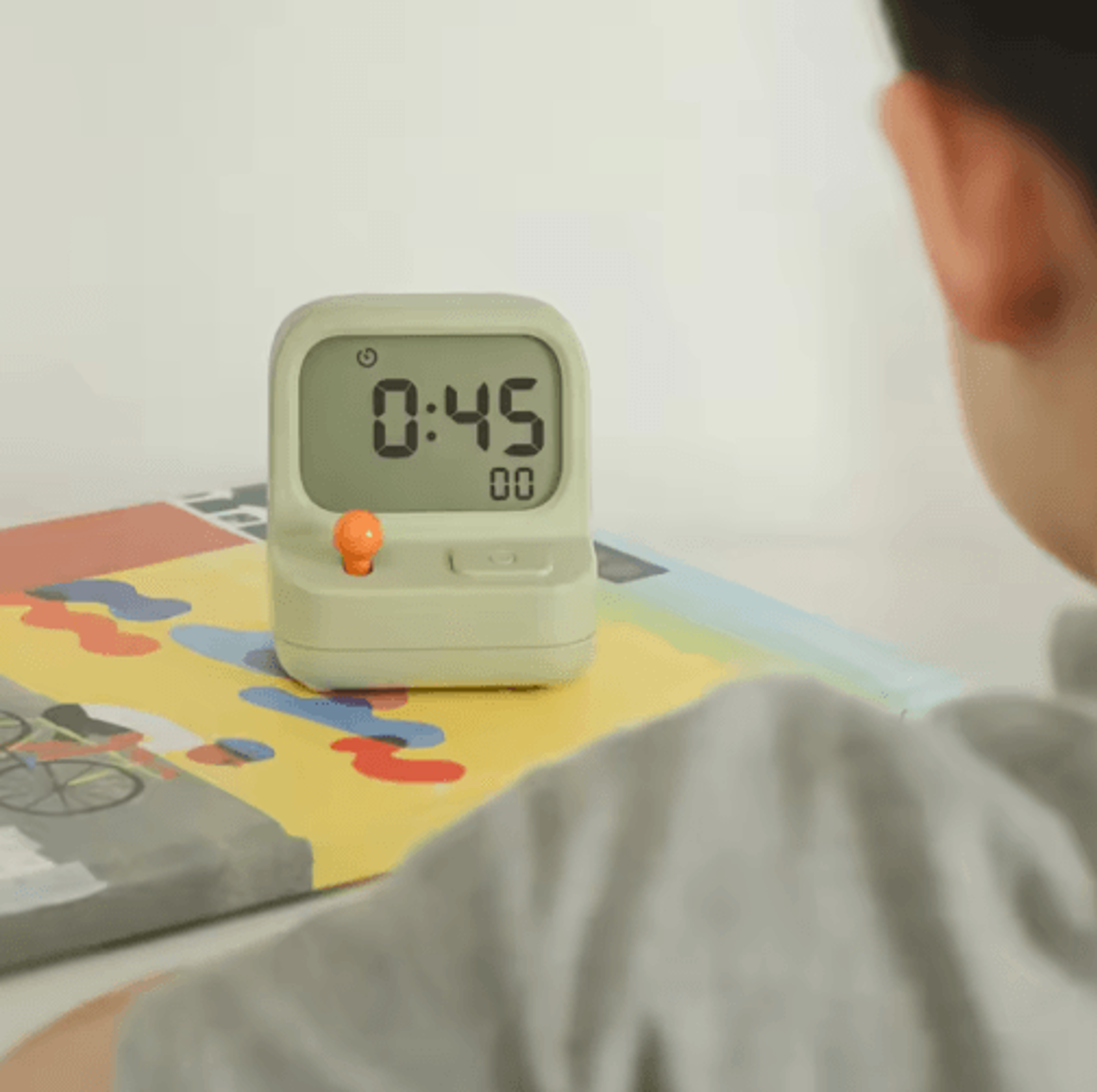 Retro Handheld Game Alarm Clock  Cute MultiFunction Digital Desk Clock For Kids 1