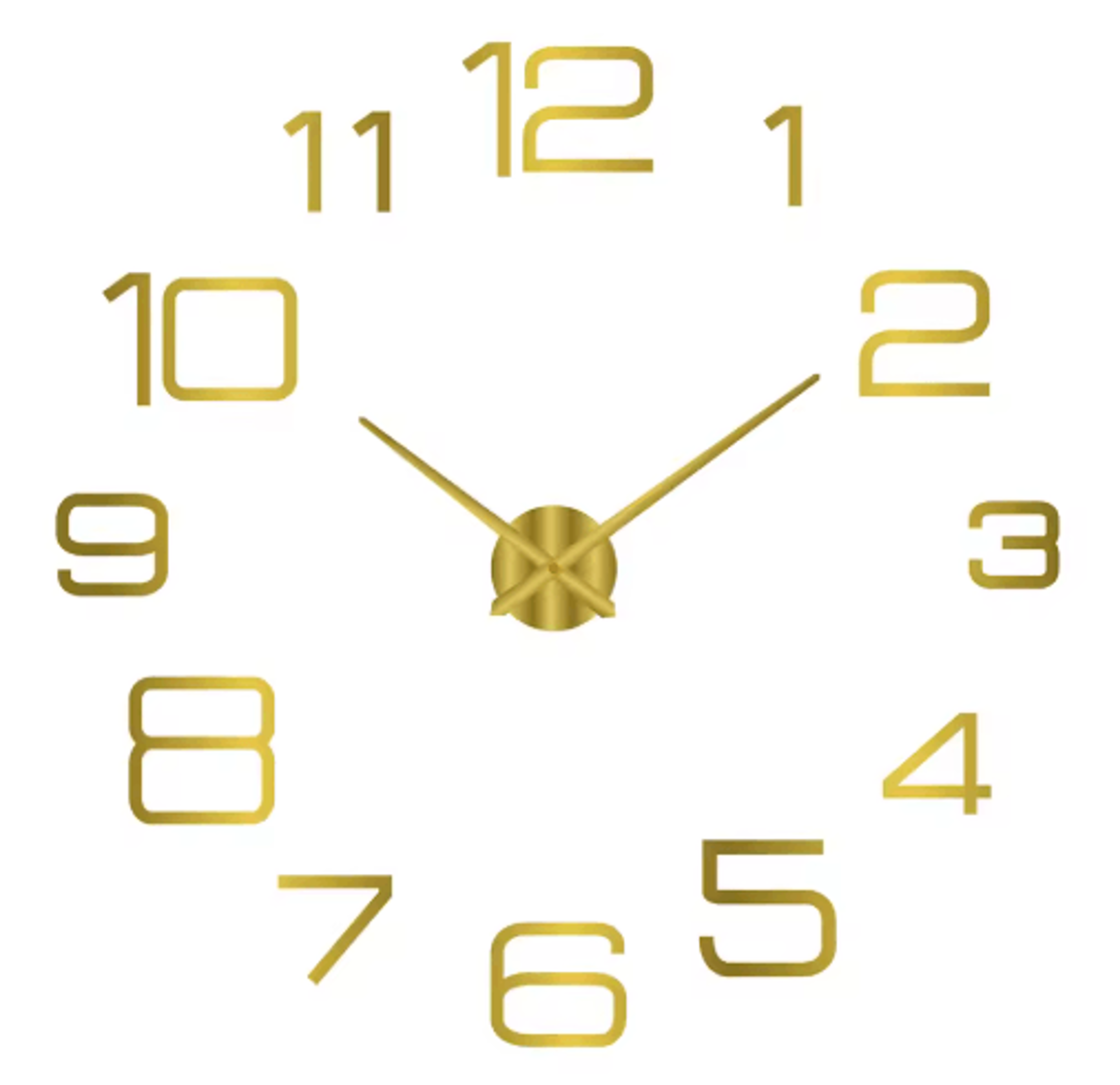 Large Roman Numeral Mirror Wall Clock  2D3D DIY Acrylic Quartz Clock 5