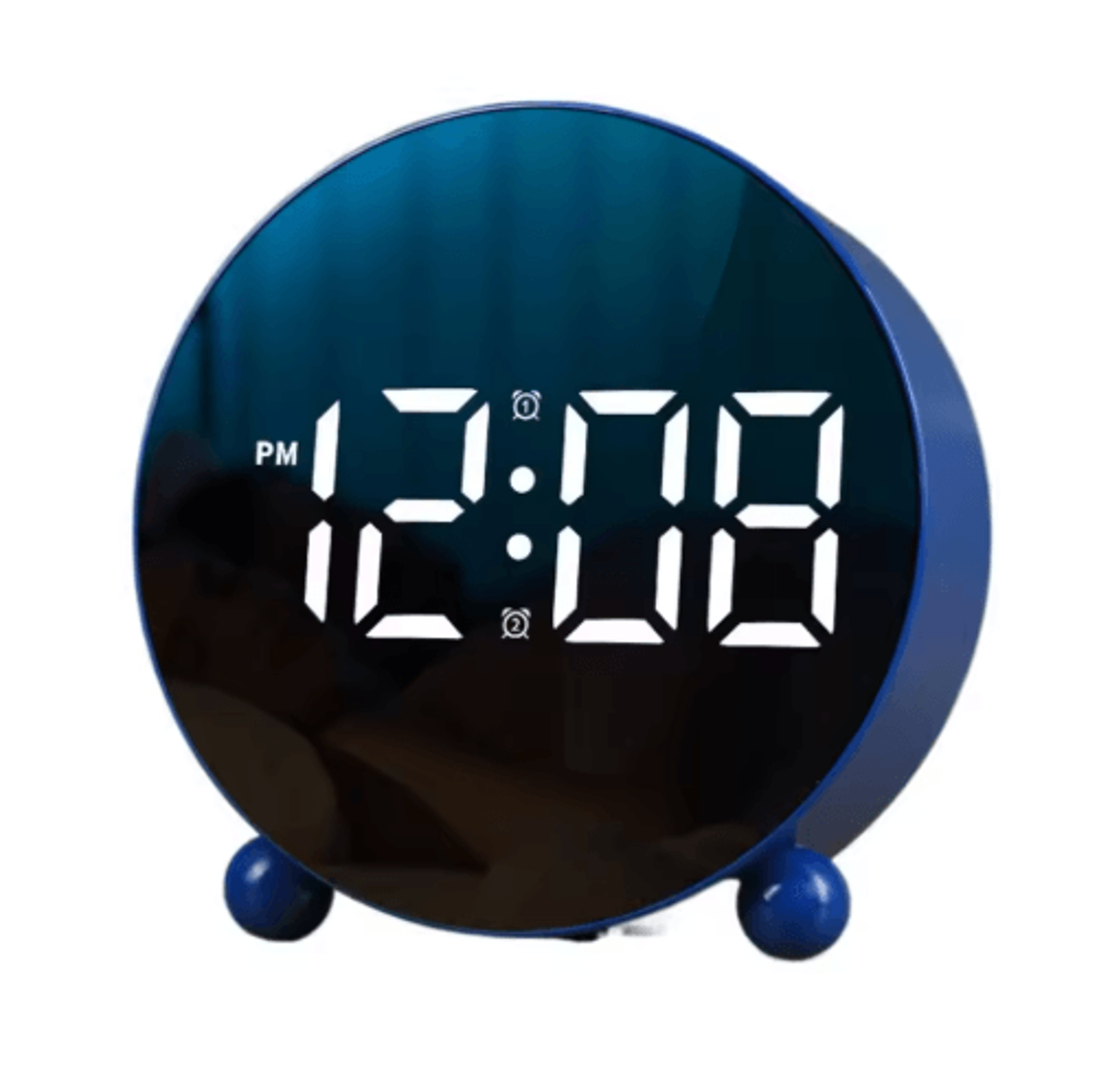 Big Digital LED Alarm Clock  Silent Display With Adjustable Brightness 1