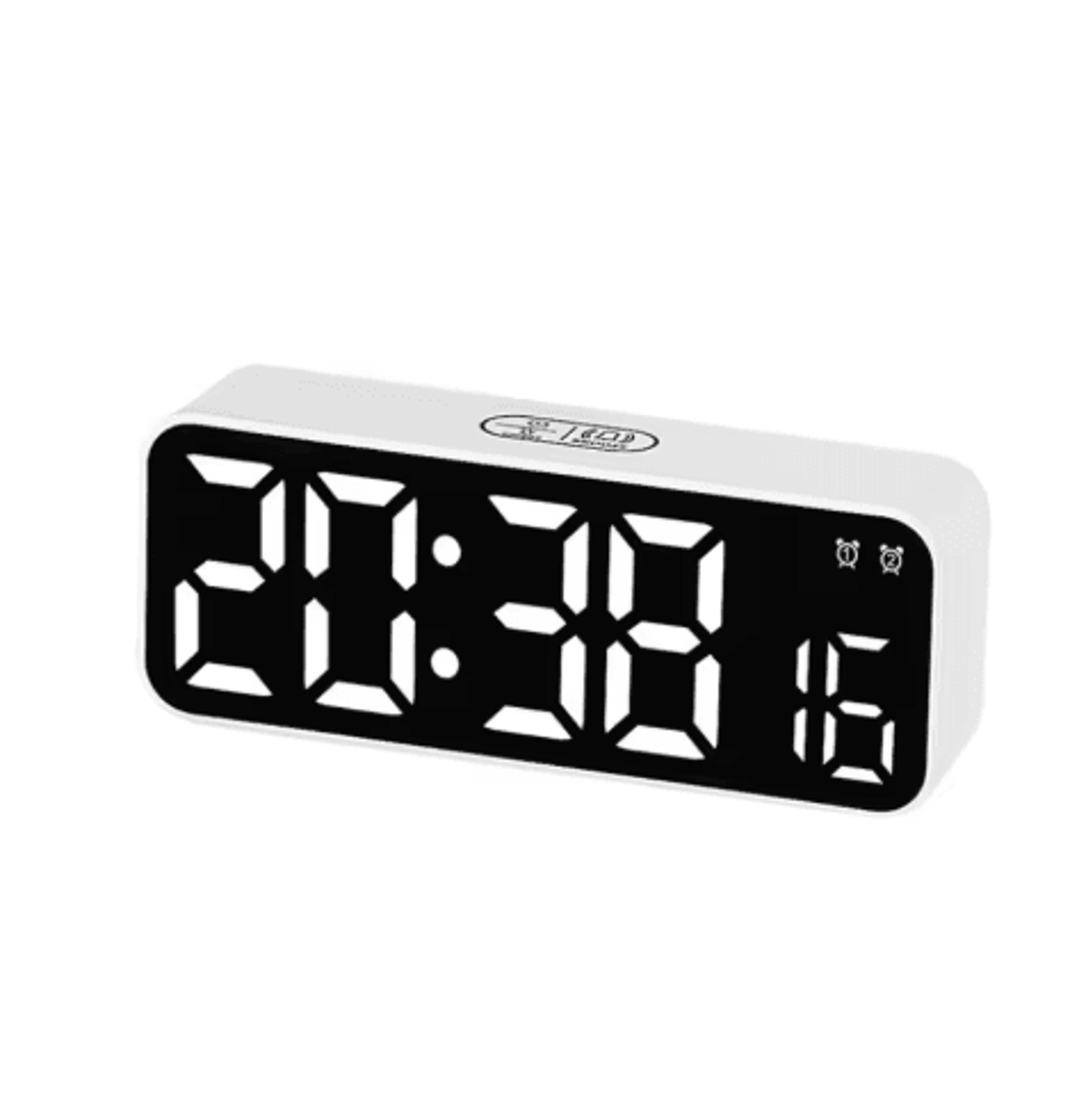Digital LED Wall Clock  Date Display With 1224H  DST Function 3