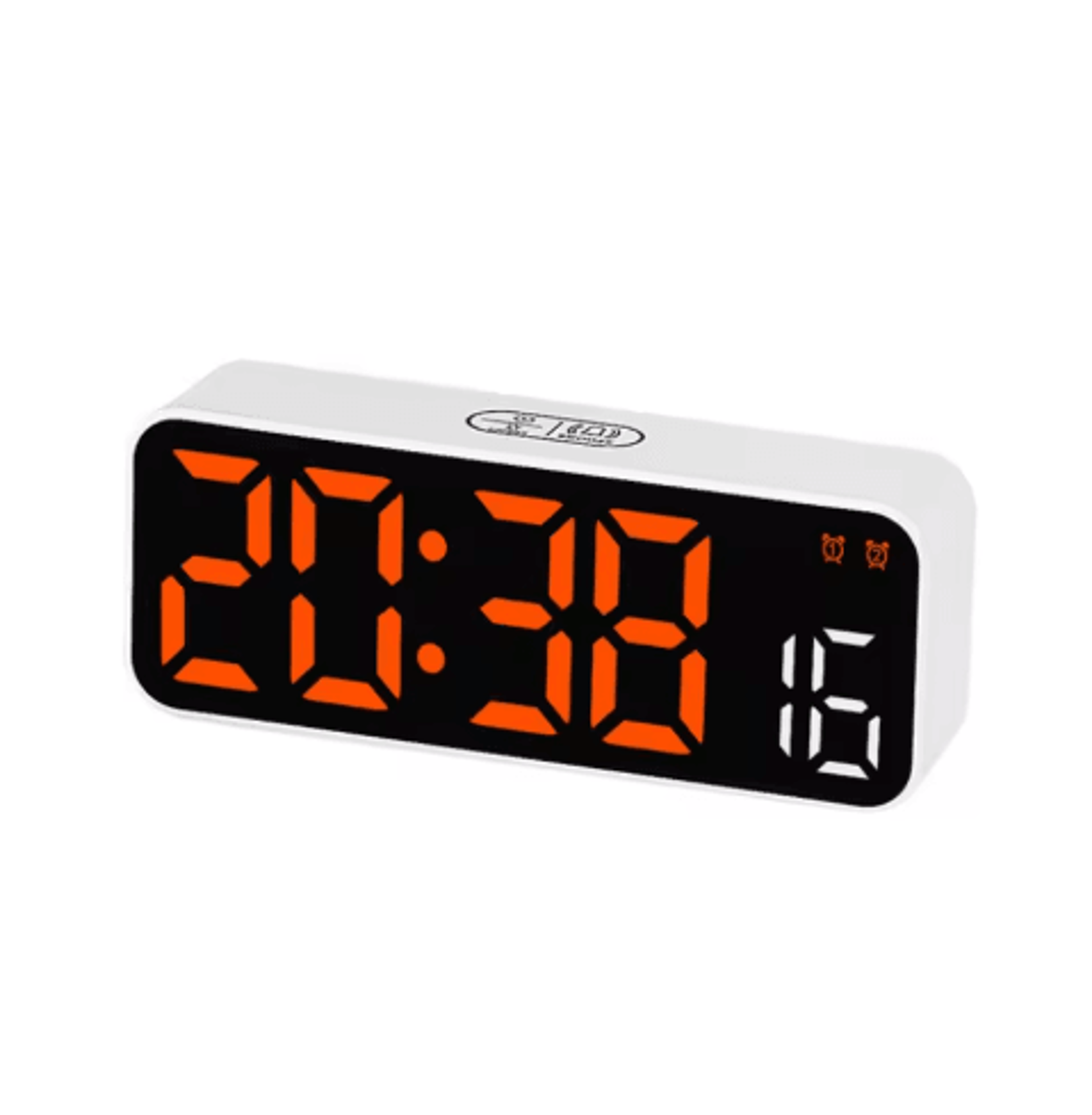 Digital LED Wall Clock  Date Display With 1224H  DST Function 2
