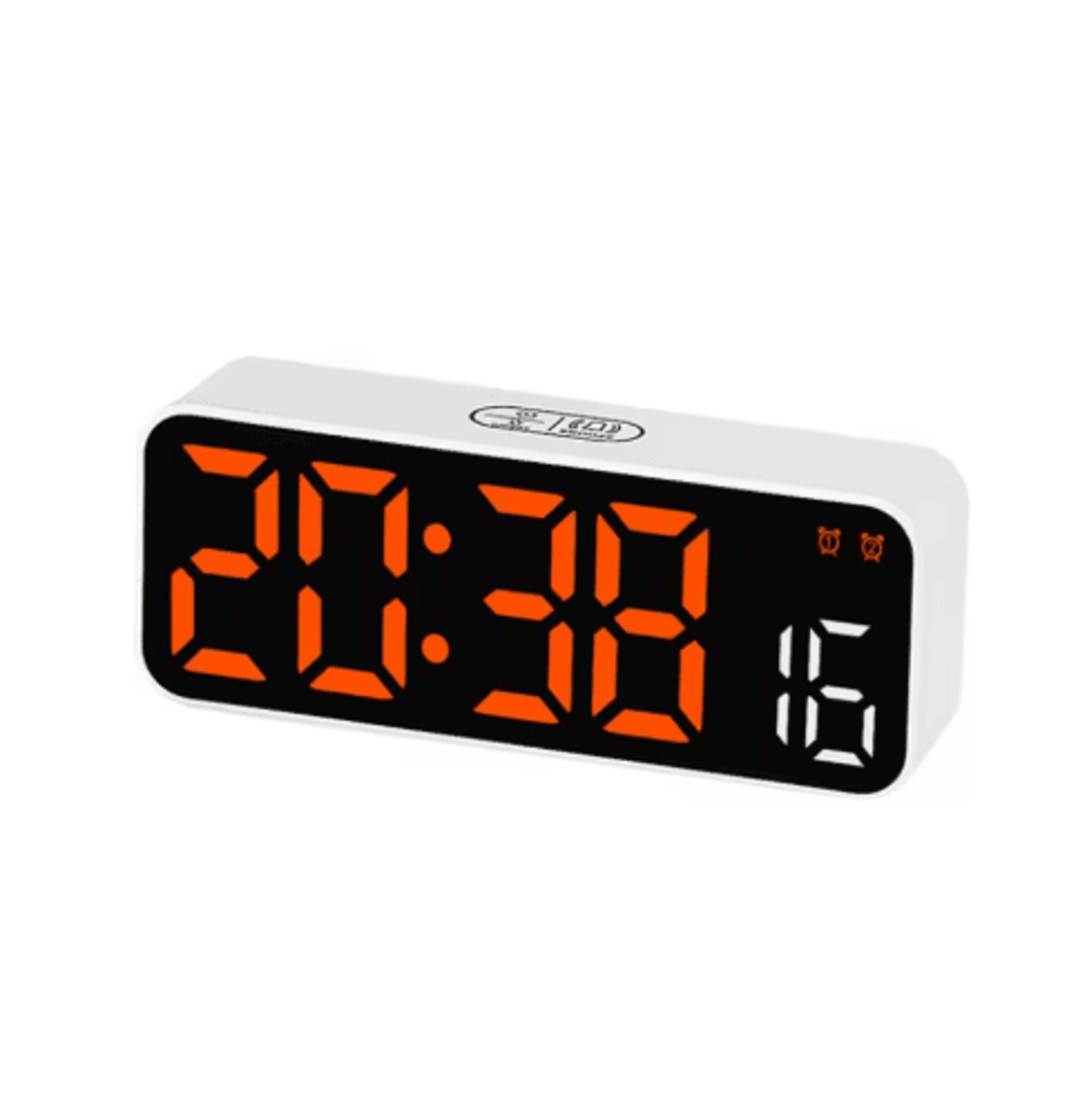 Digital LED Wall Clock  Date Display With 1224H  DST Function 4