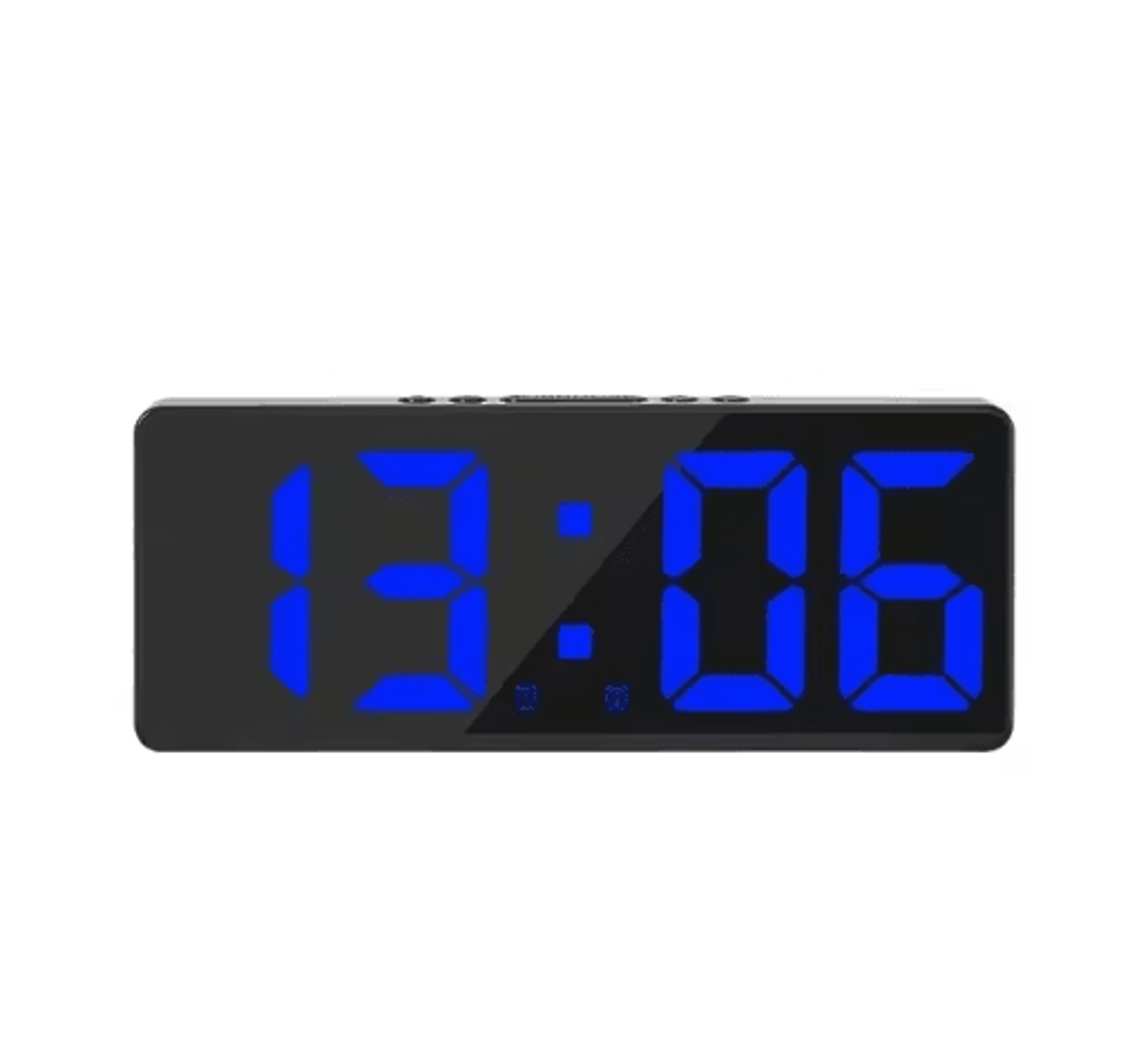 Voice Control Digital Alarm Clock  Temperature Snooze  Night Mode LED Clock 2