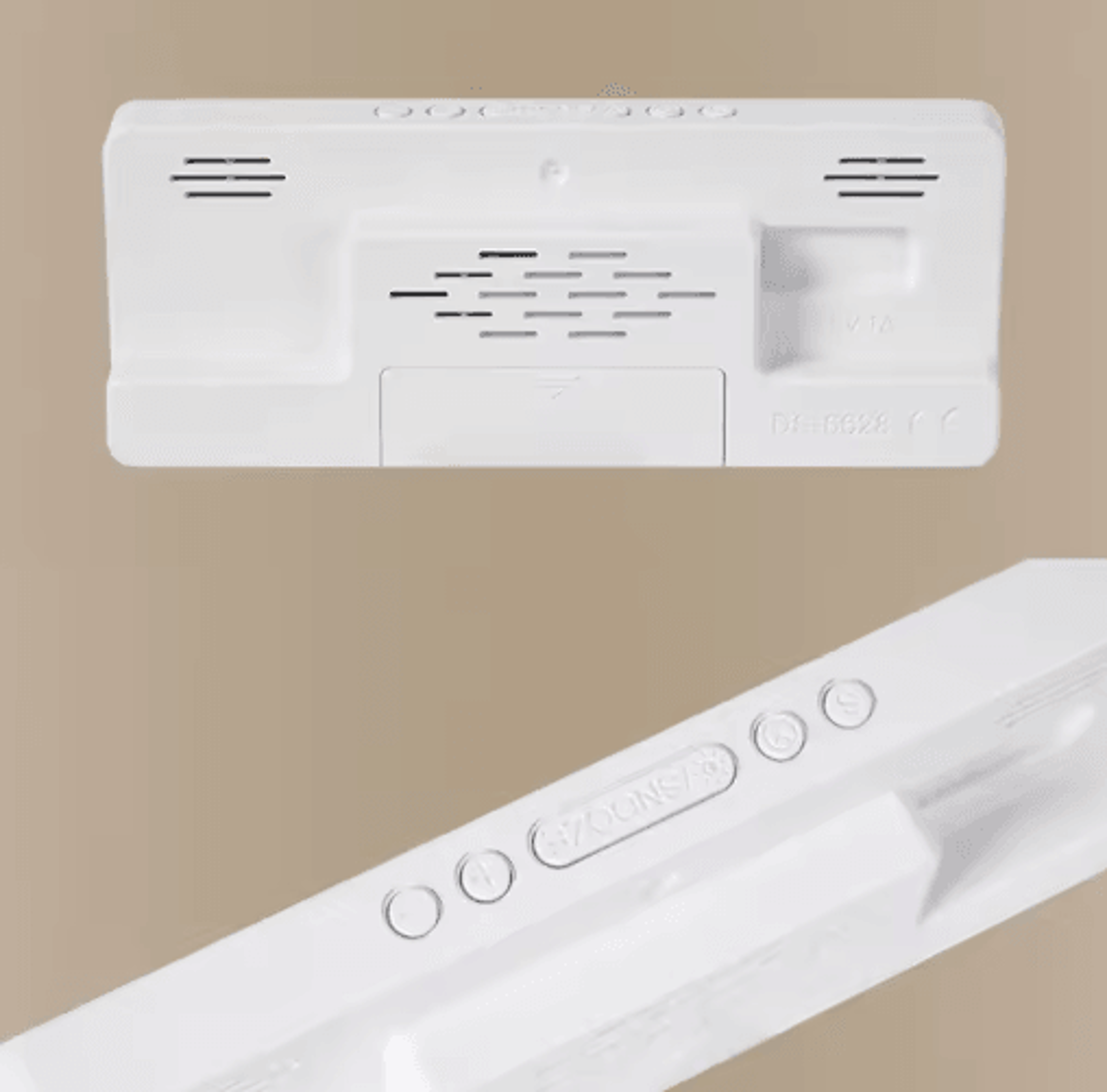 Voice Control Digital Alarm Clock  Temperature Snooze  Night Mode LED Clock 9