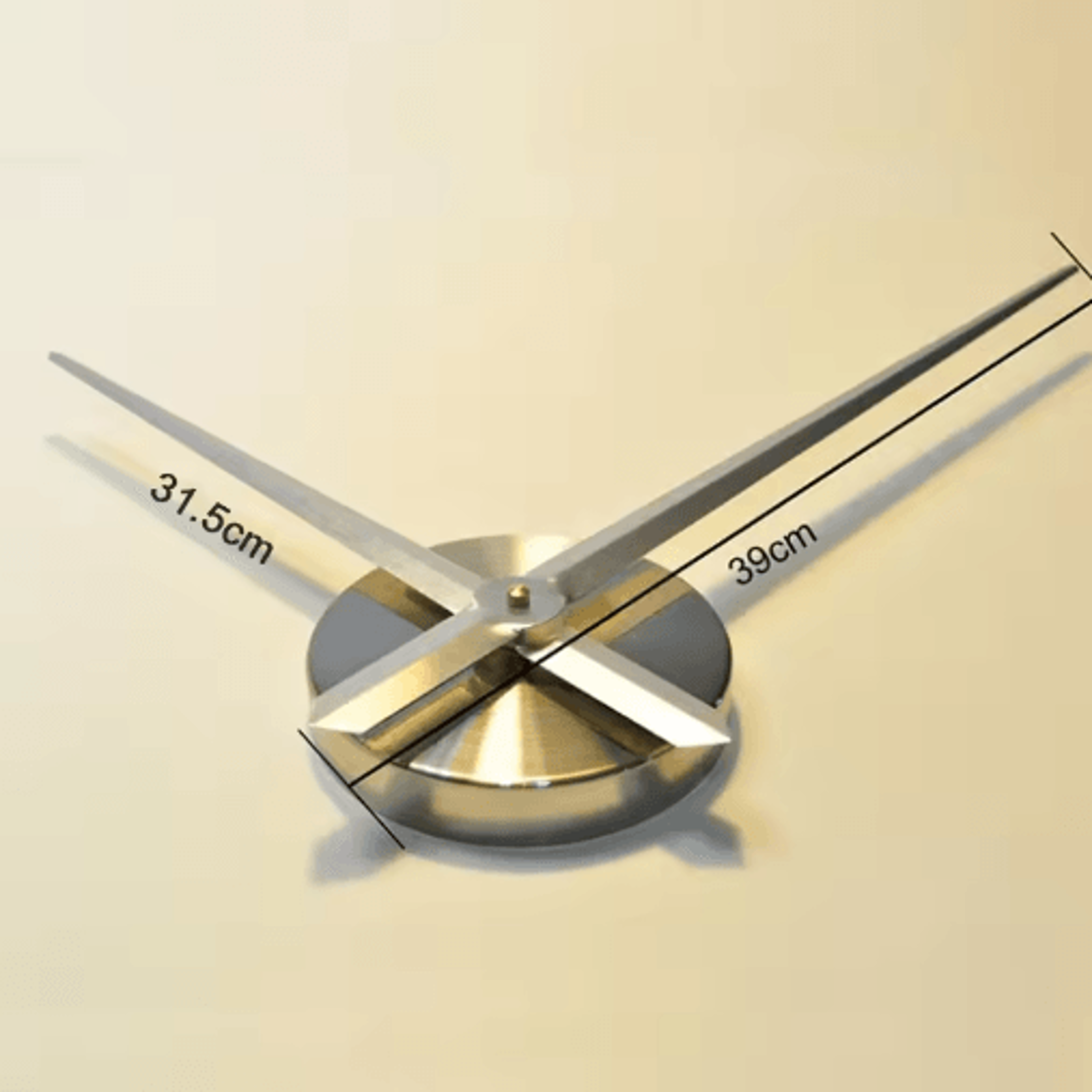 Large DIY Quartz Clock Hands  Modern 3D Wall Clock Needle Accessories 5