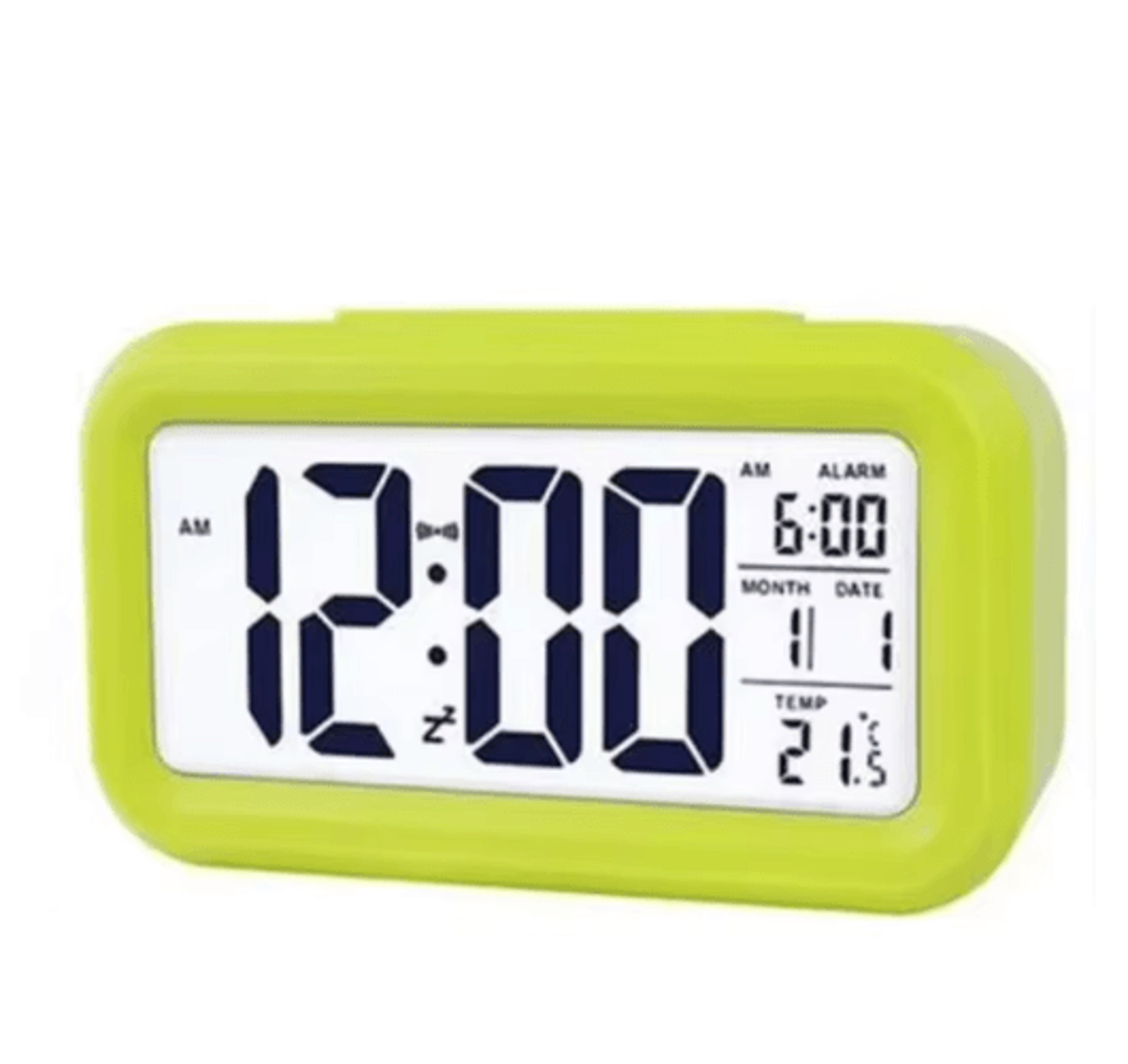LED Digital Alarm Clock  Backlit Desk Clock With Snooze  Calendar 5