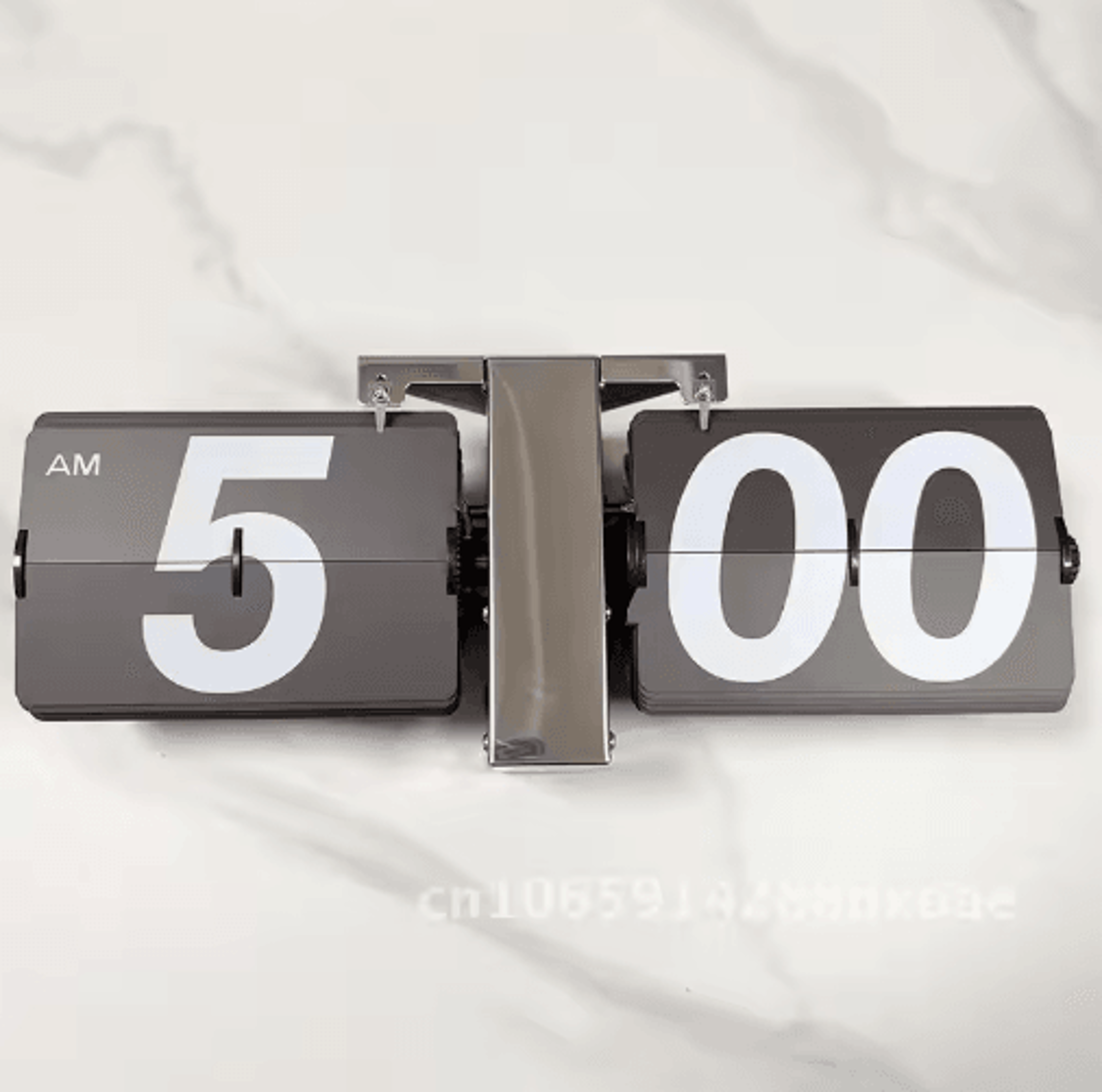 Retro Automatic Flip Clock  Mechanical Wall  Desktop Statement Clock 2