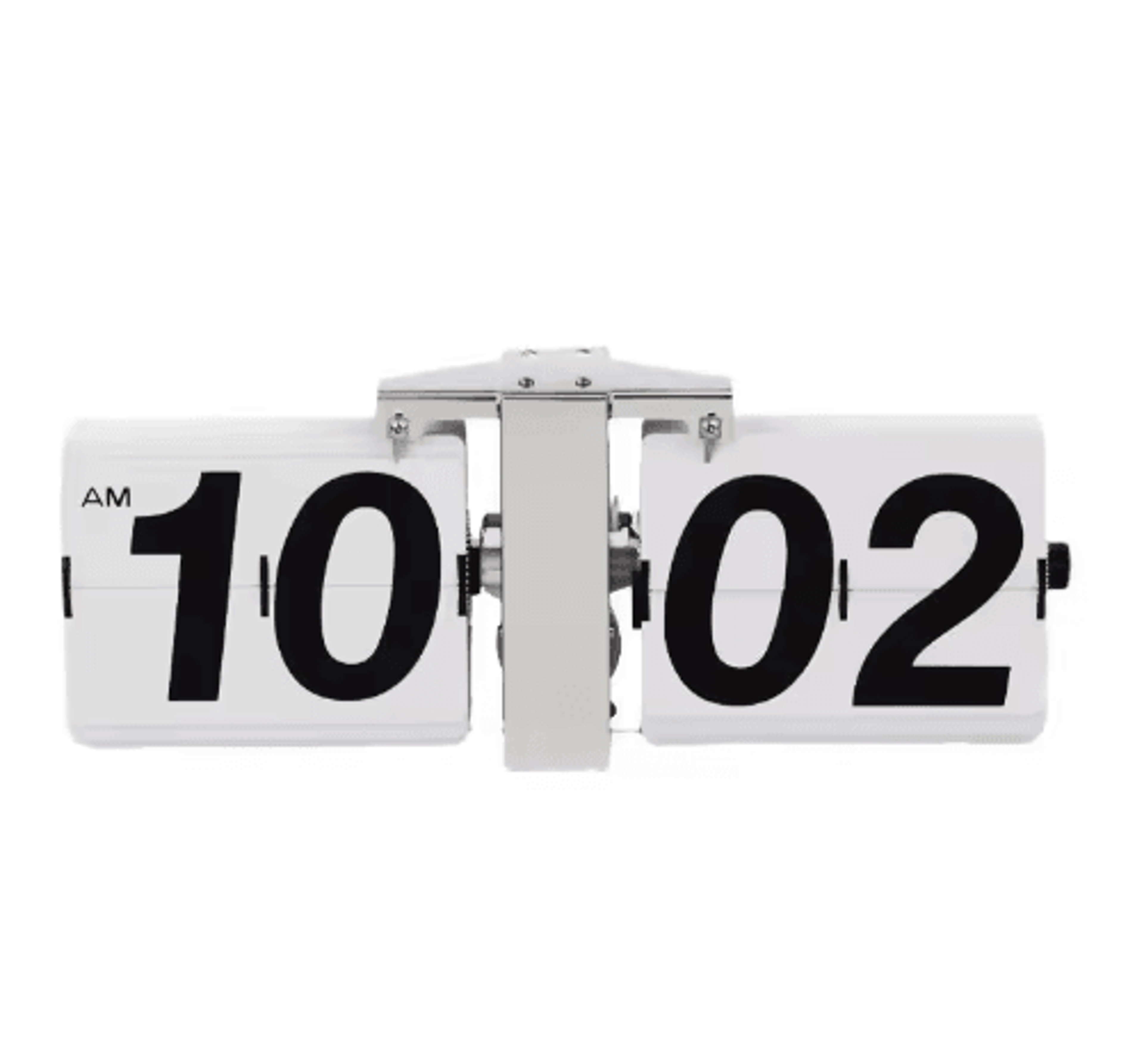 Retro Automatic Flip Clock  Mechanical Wall  Desktop Statement Clock 11