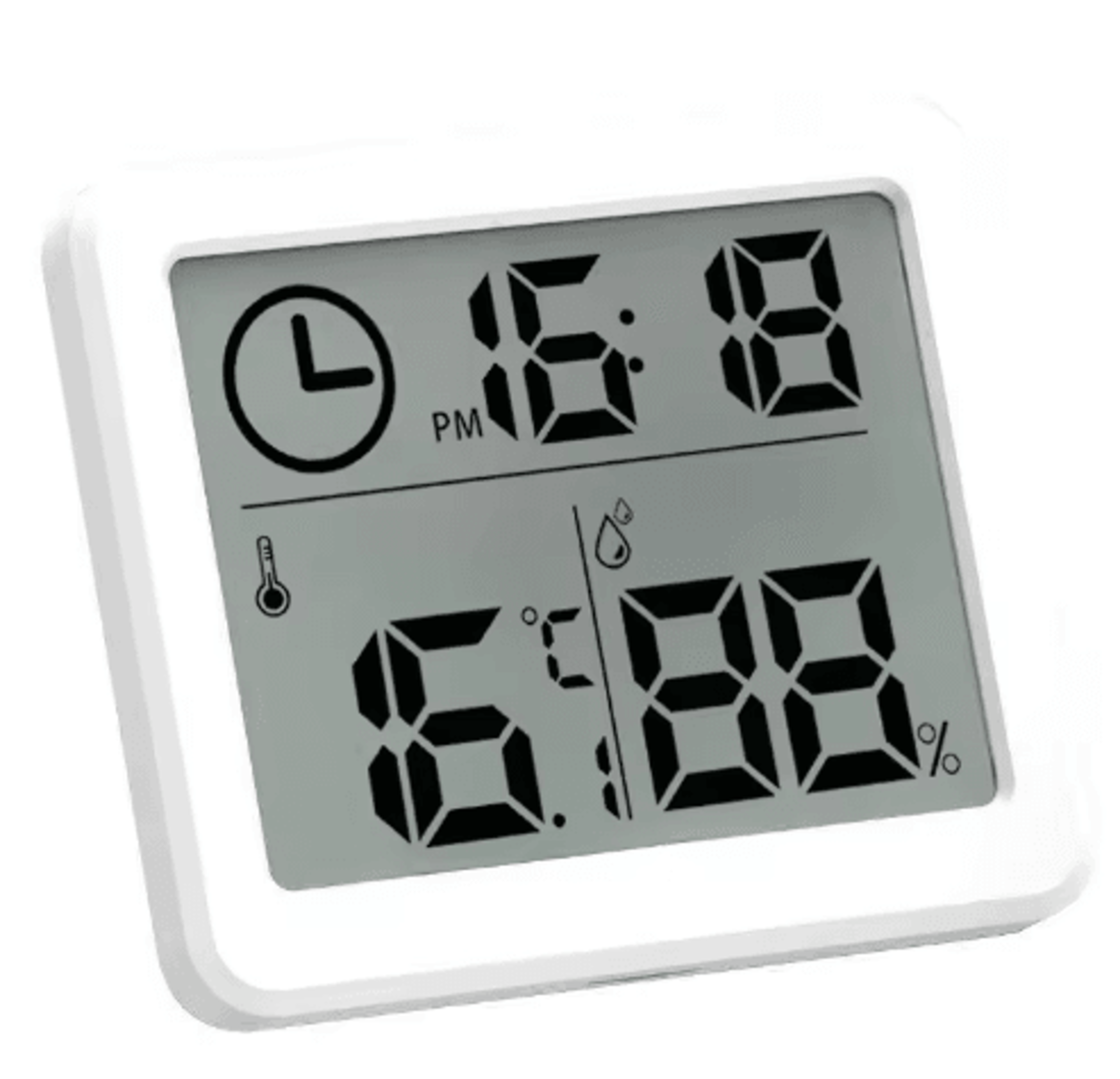 Digital Temperature  Humidity Clock  Versatile Desk  Wall Display 1