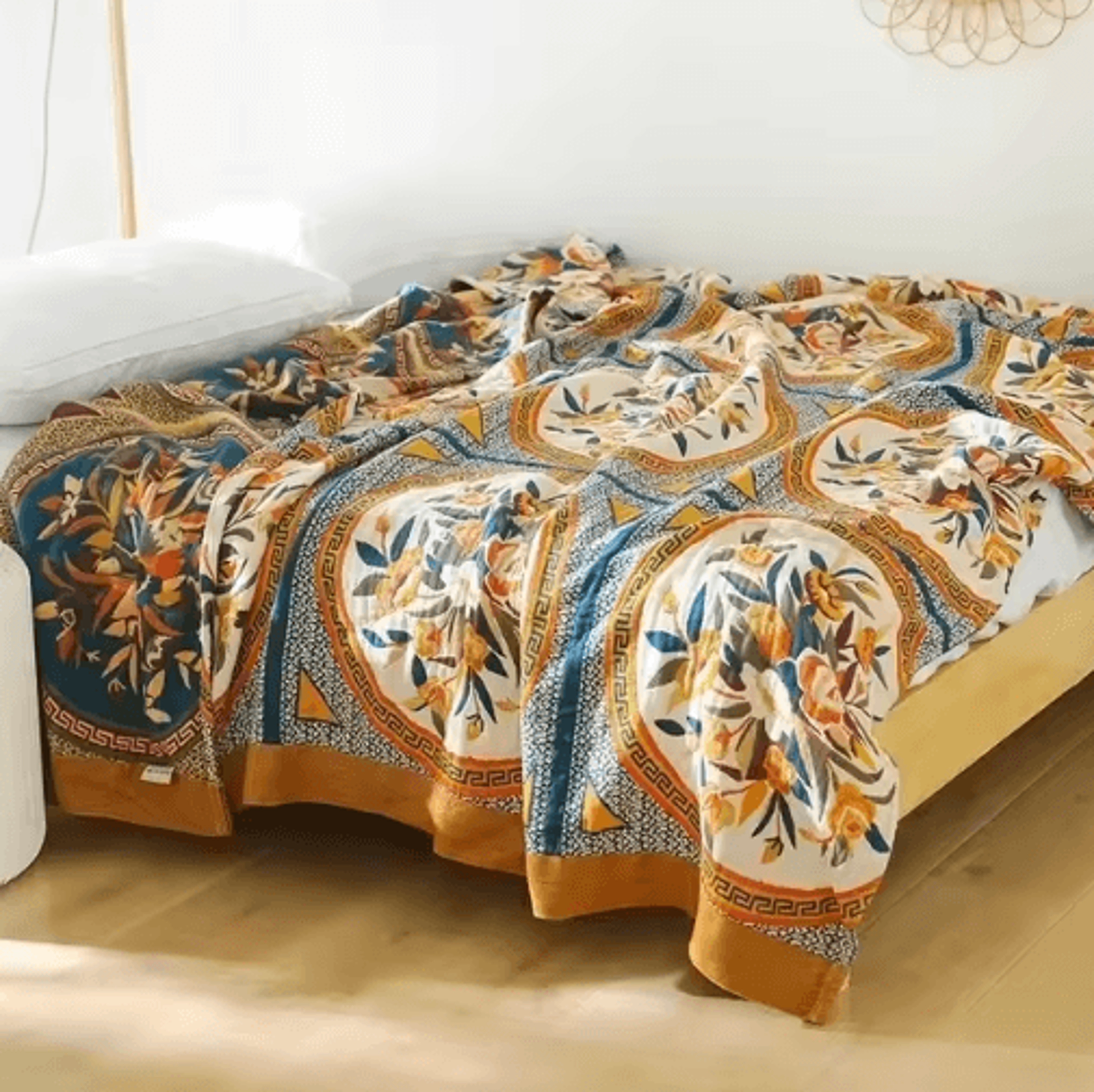 Nordic Cotton Gauze Throw Blanket  Boho Summer Sofa  Bed Cover 9