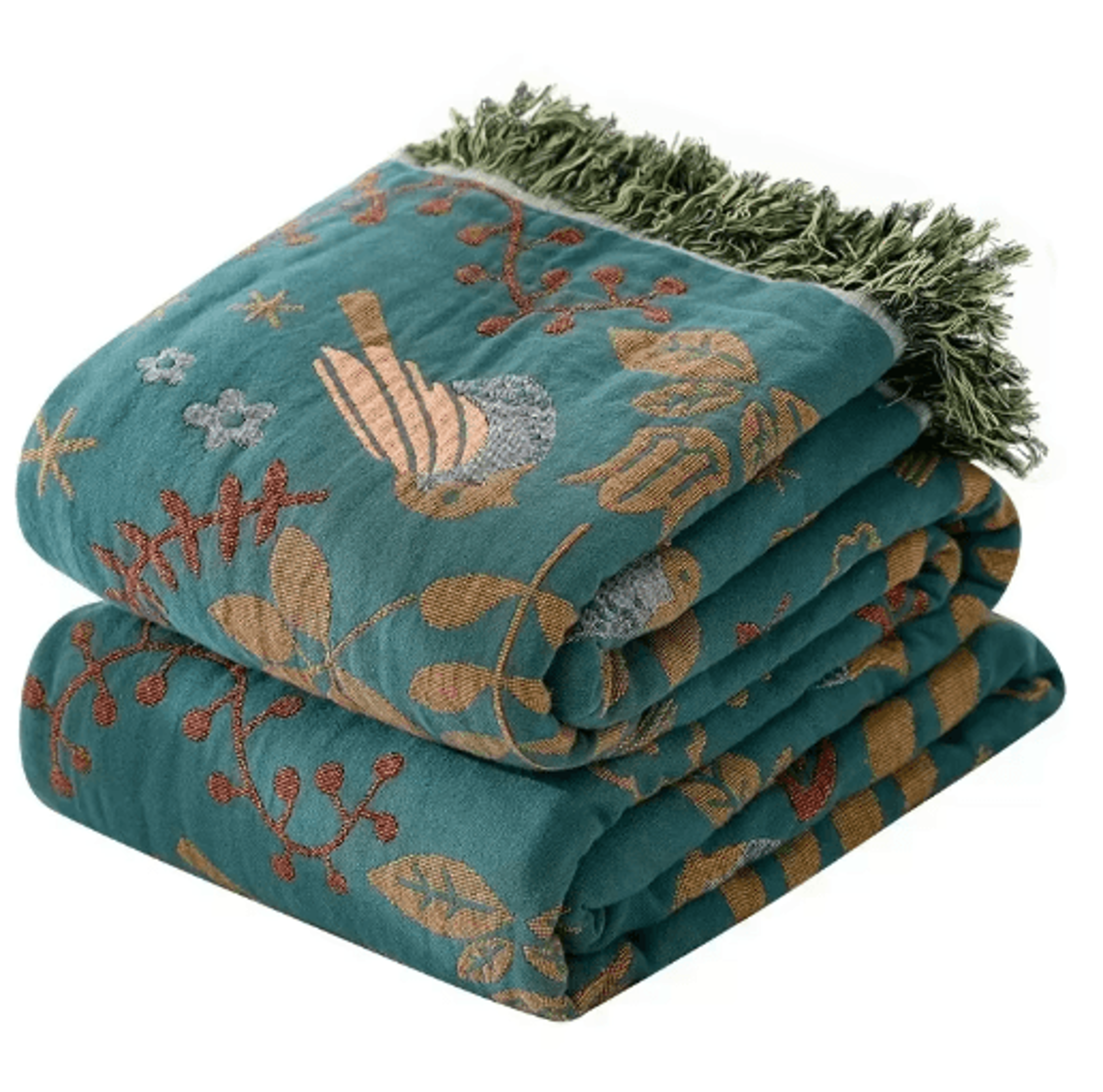 Japanese Cotton Throw Blanket  DoubleSided FourSeason Sofa  Bed Cover 25