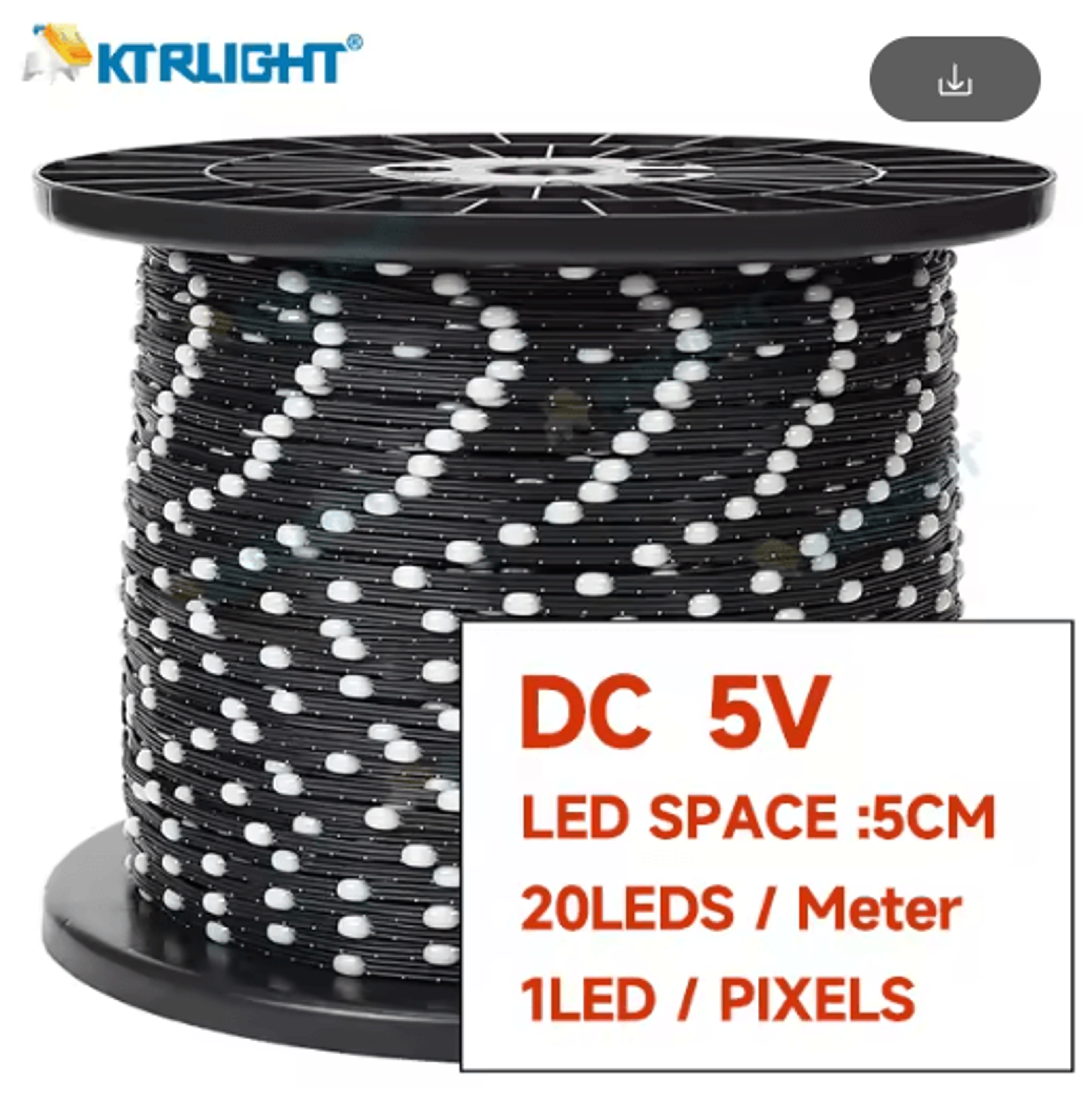 WS2811 5V RGB Addressable Curtain Lights  Waterproof Programmable LED Garland 3
