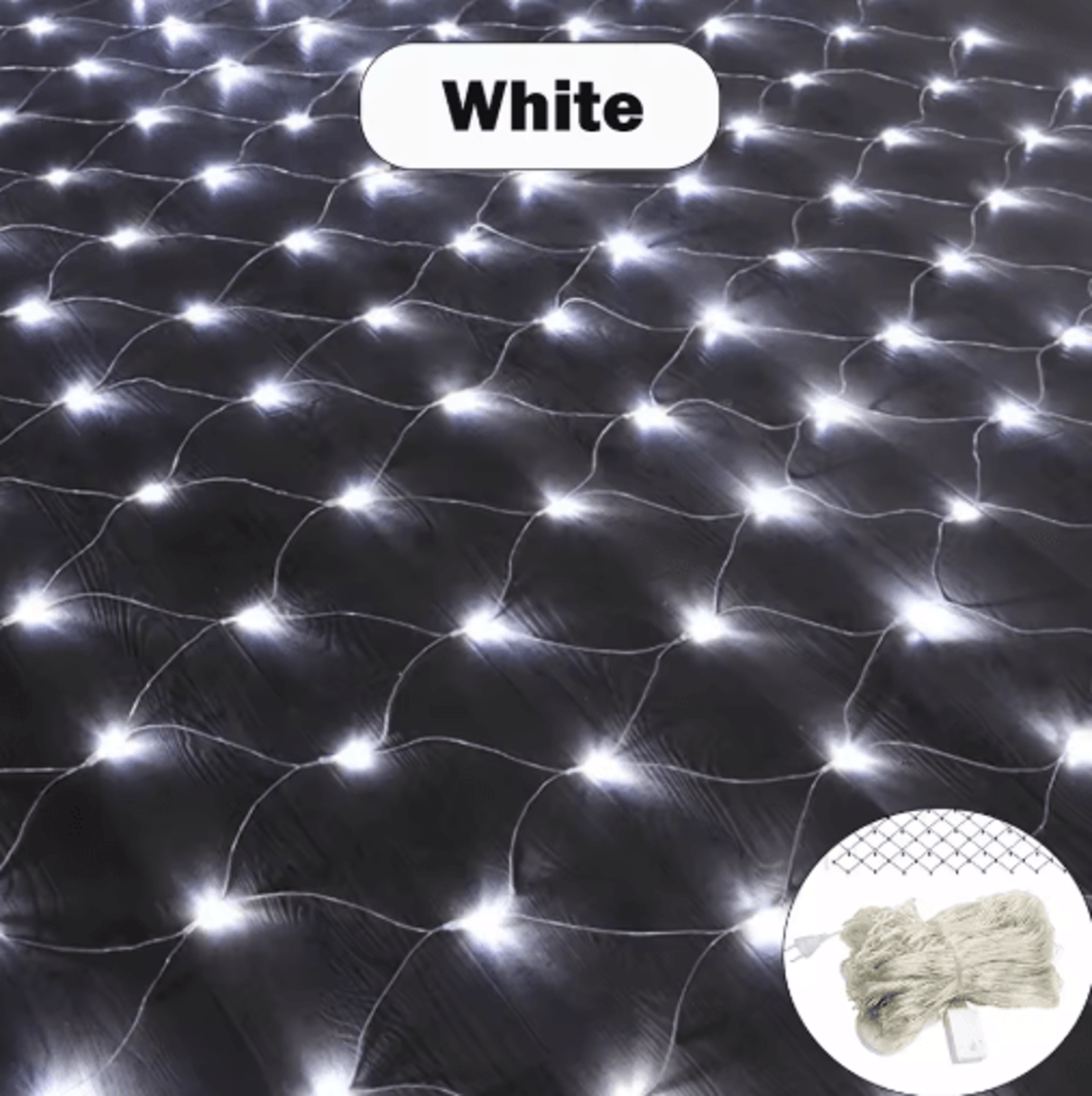 LED Net Mesh Fairy Lights  Large Outdoor Garden  Wedding String Lighting 7
