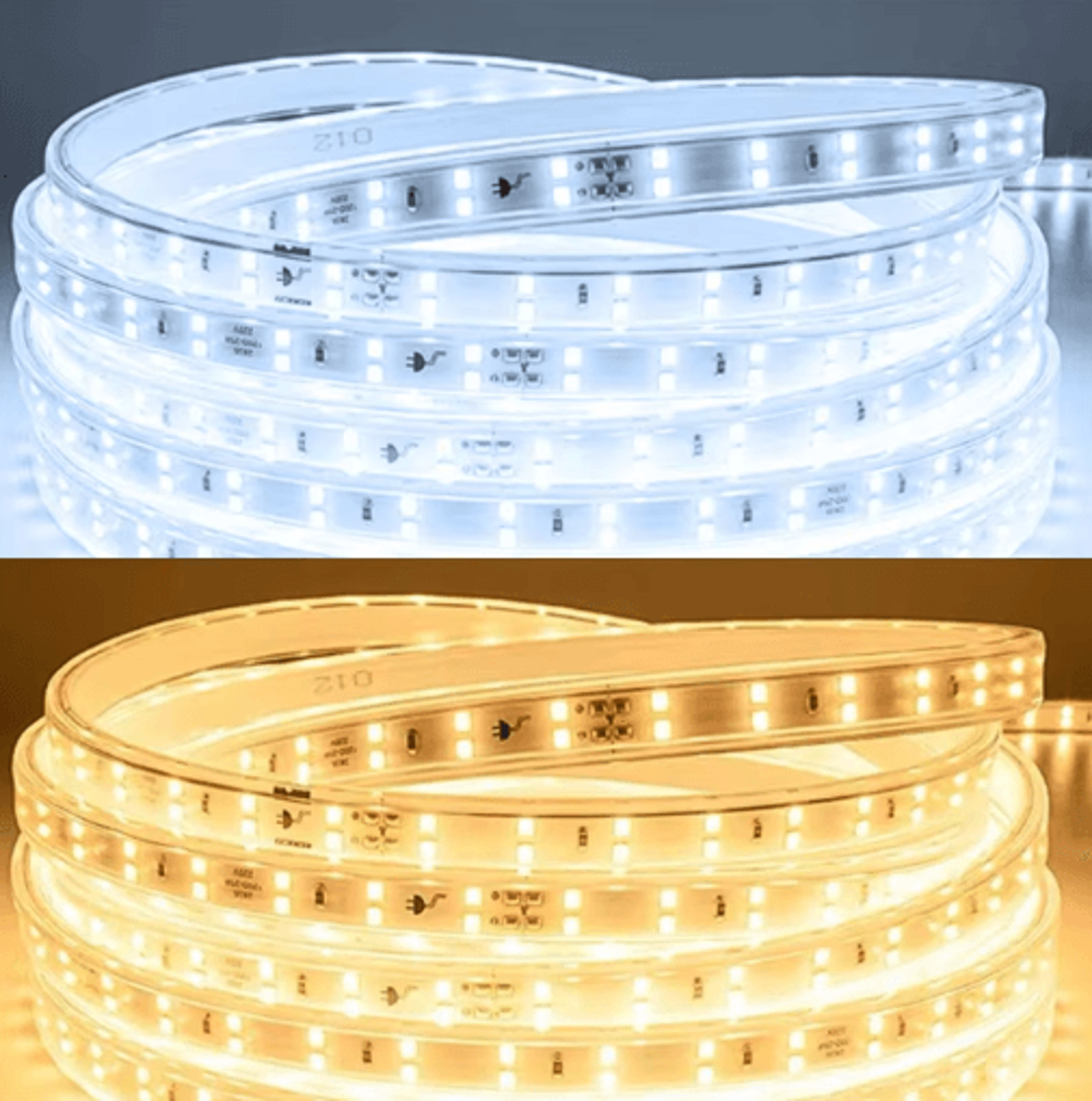 130M 220V LED Strip Lights  Waterproof 2835 Flexible Ribbon With EU Plug 7