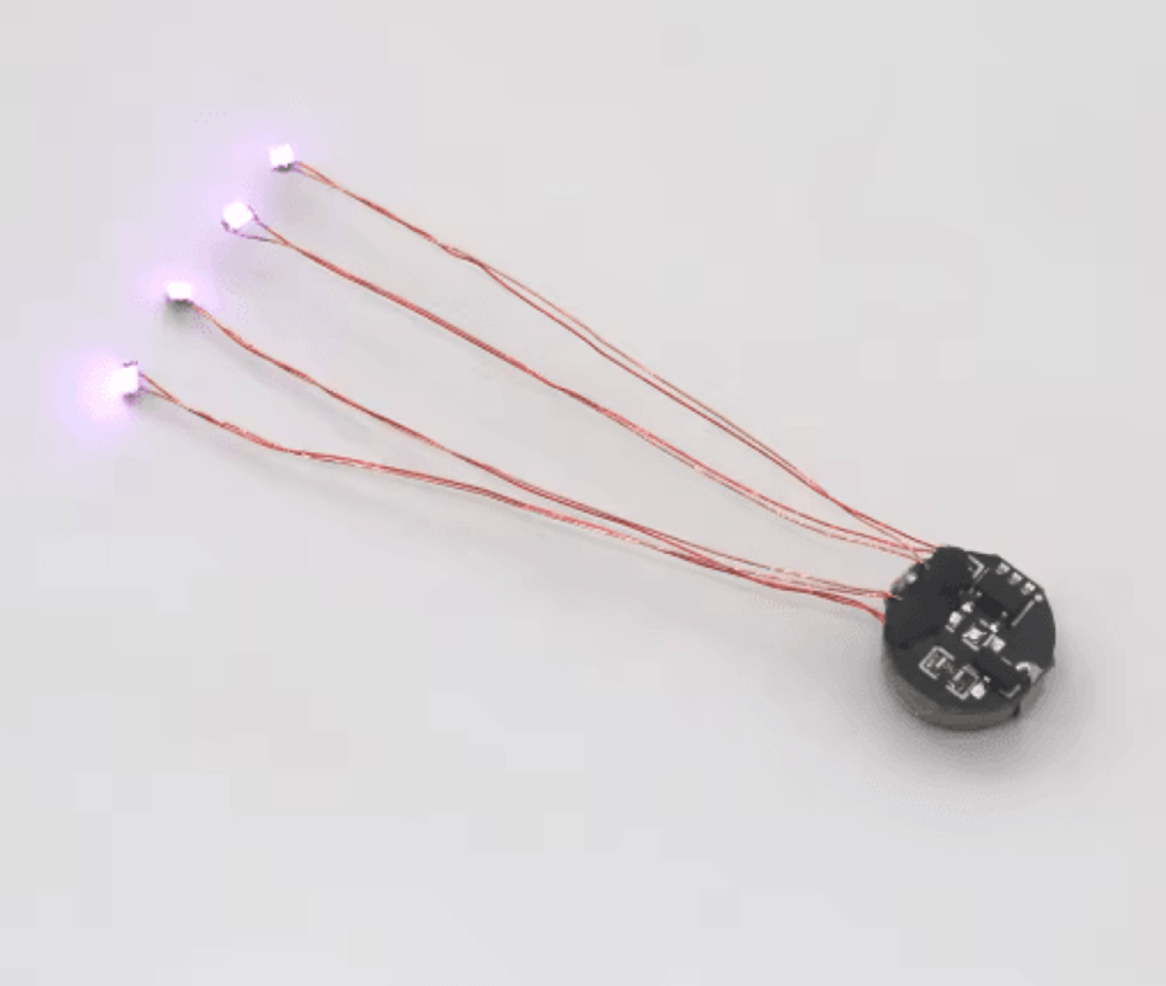 5cm Magnetic Control LED Light  Wired DIY Lamp For Models  Dioramas 2