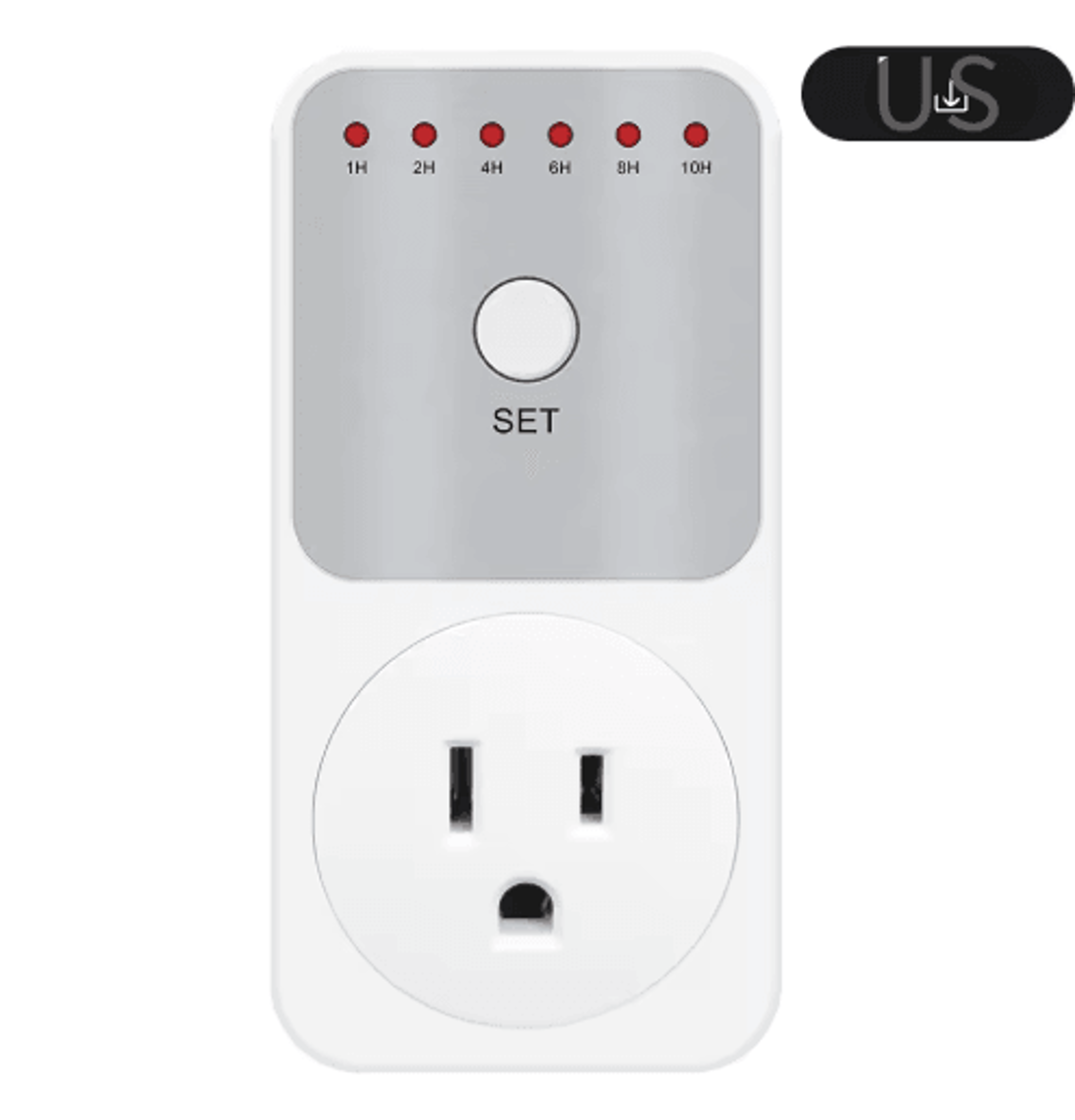 220V Digital Timer Socket  Programmable Electronic Outlet Controller 2