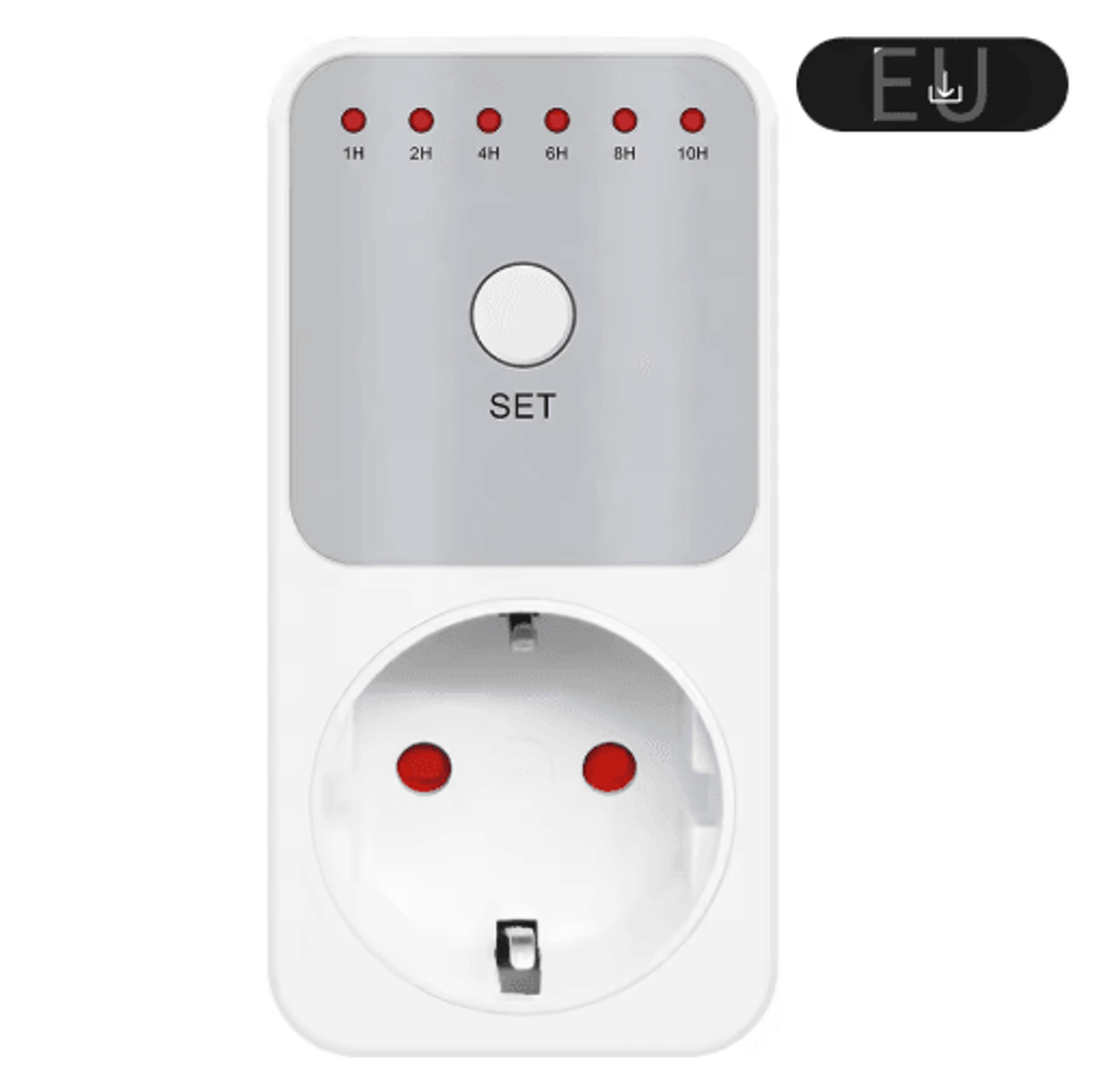 220V Digital Timer Socket  Programmable Electronic Outlet Controller 6