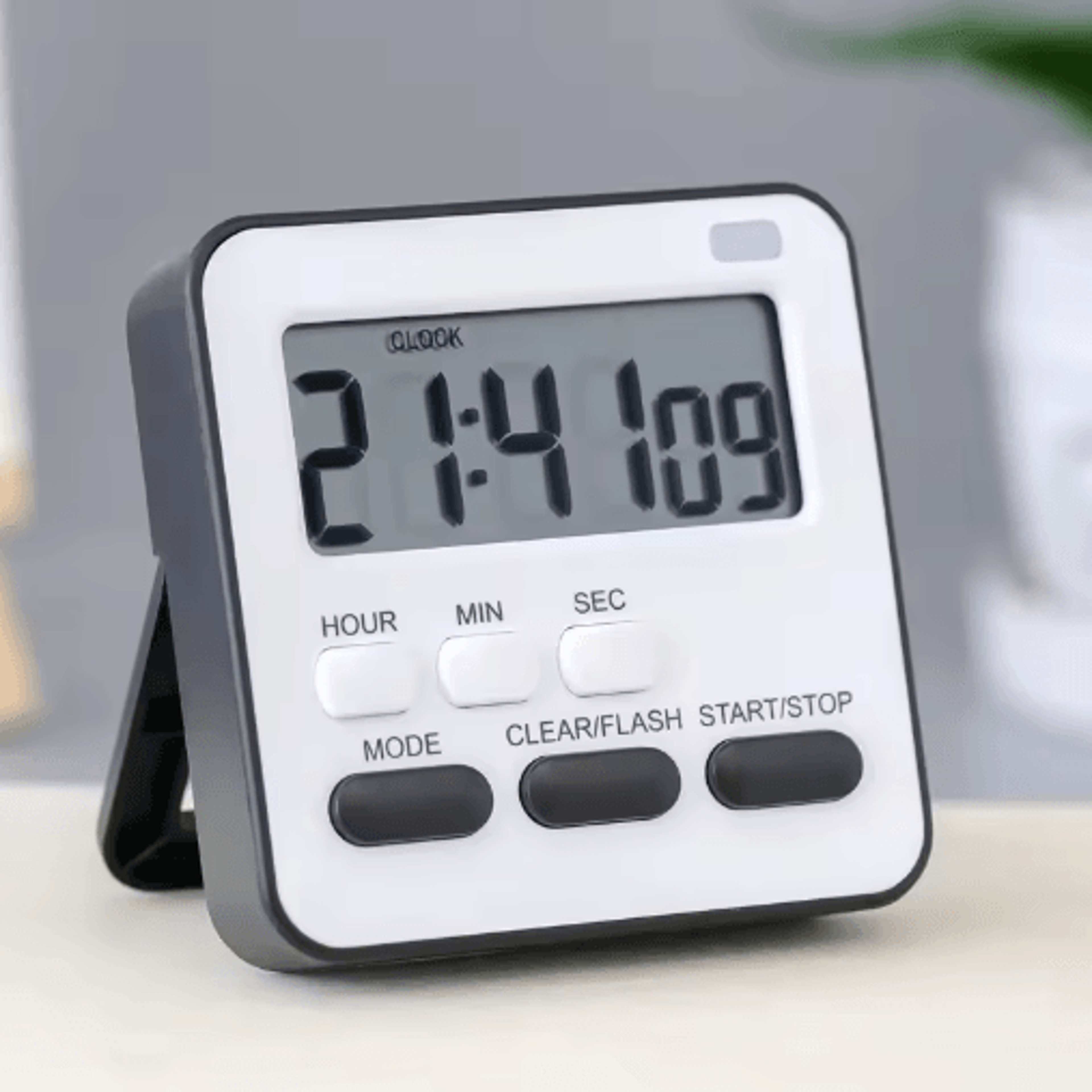 Magnetic Countdown Timer  Flashing Light Alarm For Cooking Study  Games 1