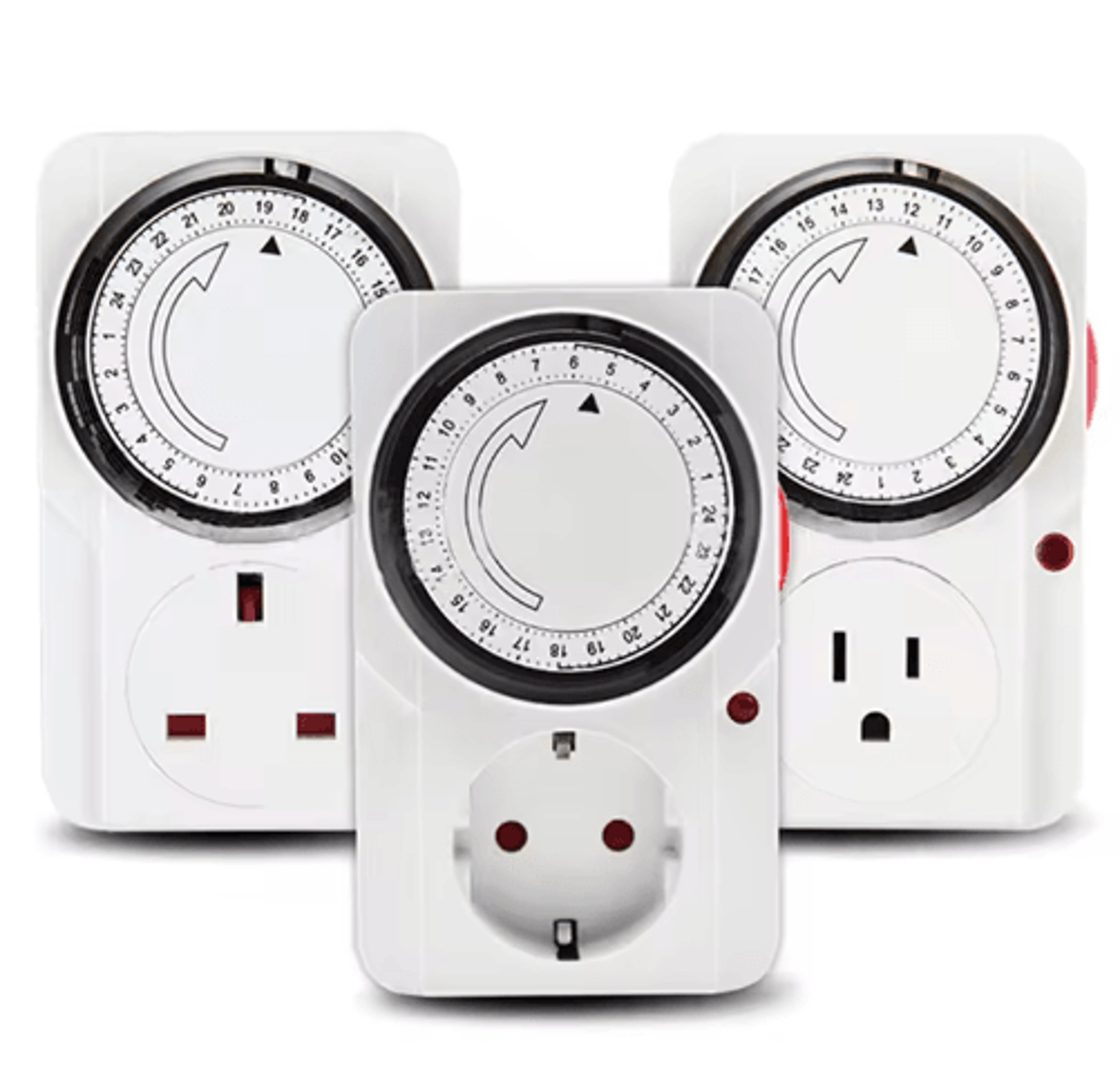 24Hour Mechanical Timer Socket  220V Cyclic Appliance Timing Switch 0
