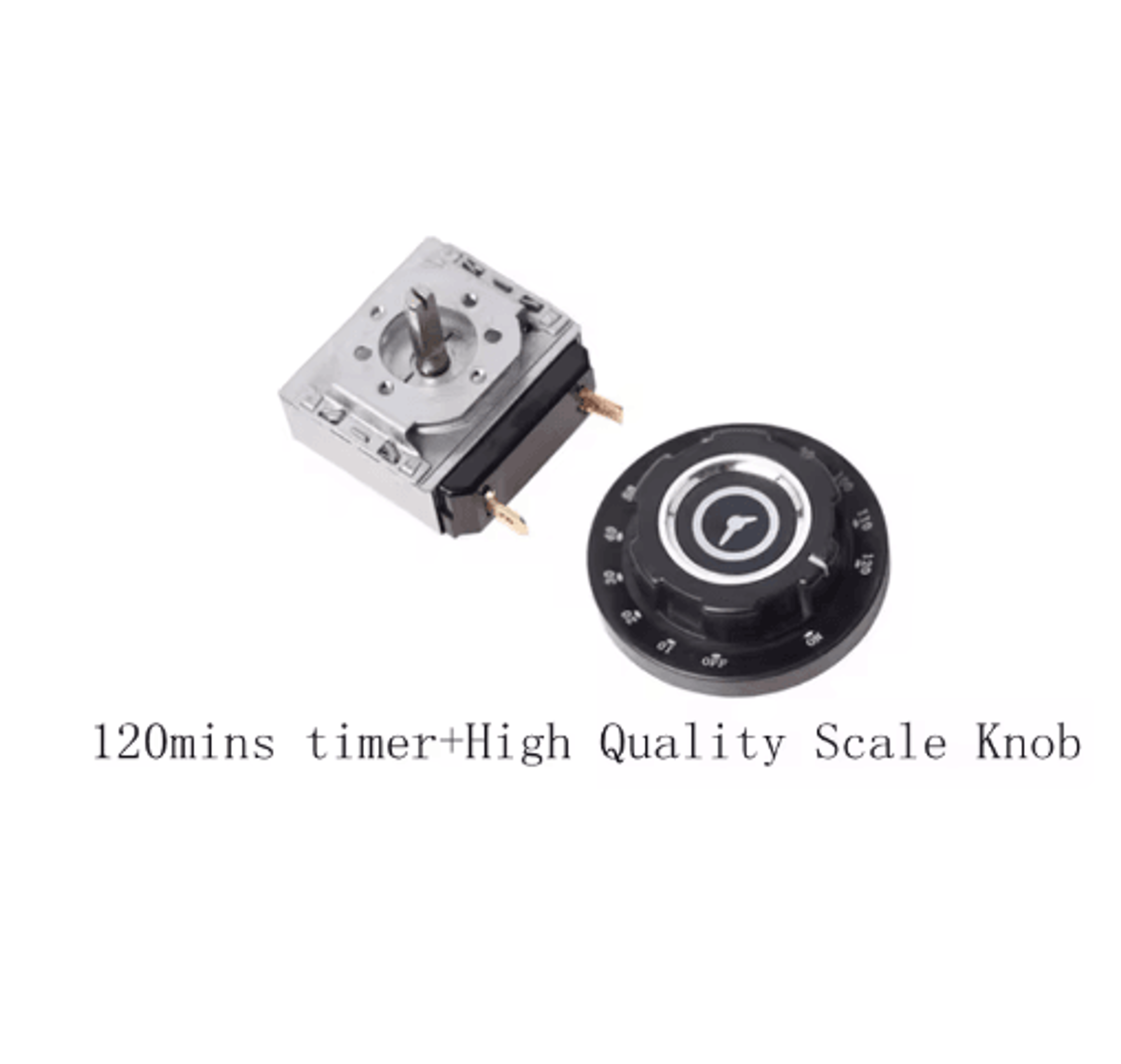 6090120Minute Mechanical Timer Switch  16A 250V Knob With Bell Reminder 1
