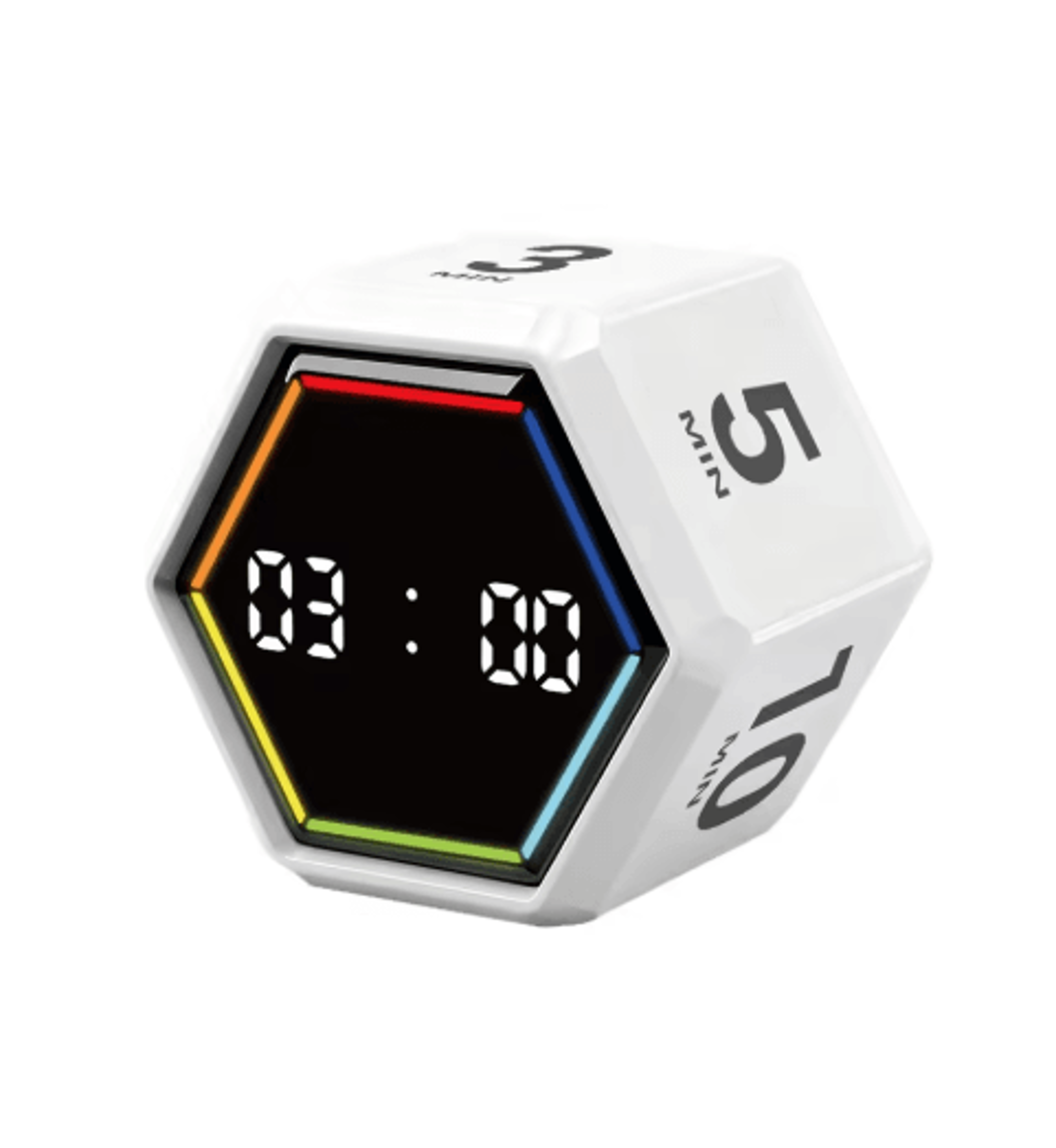YS1088 Gravity Flip Timer  6Preset Visual Countdown Cube 4