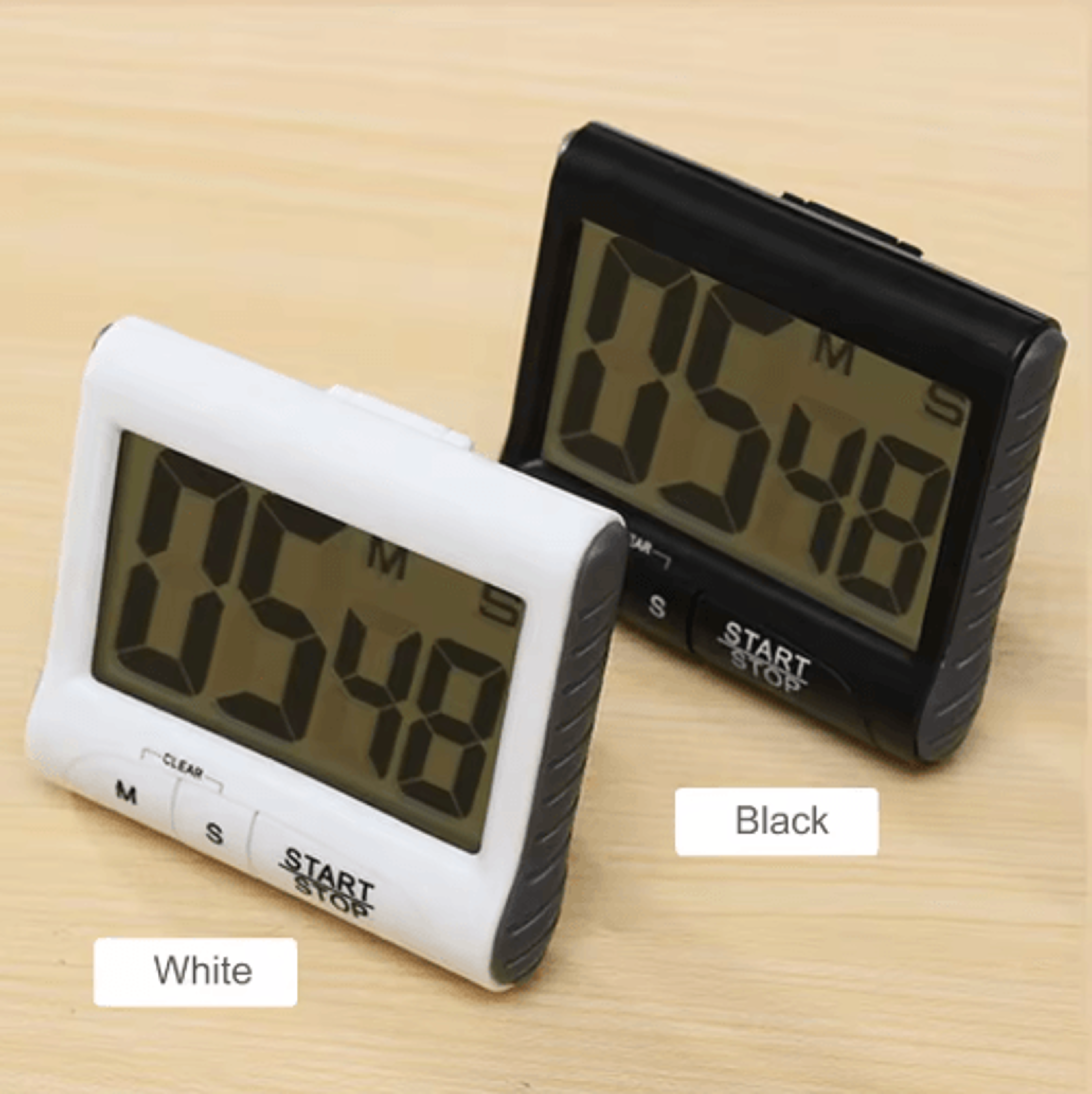Digital Kitchen Timer  LCD Cooking Timer With Magnet Stand  Loud Alarm 3