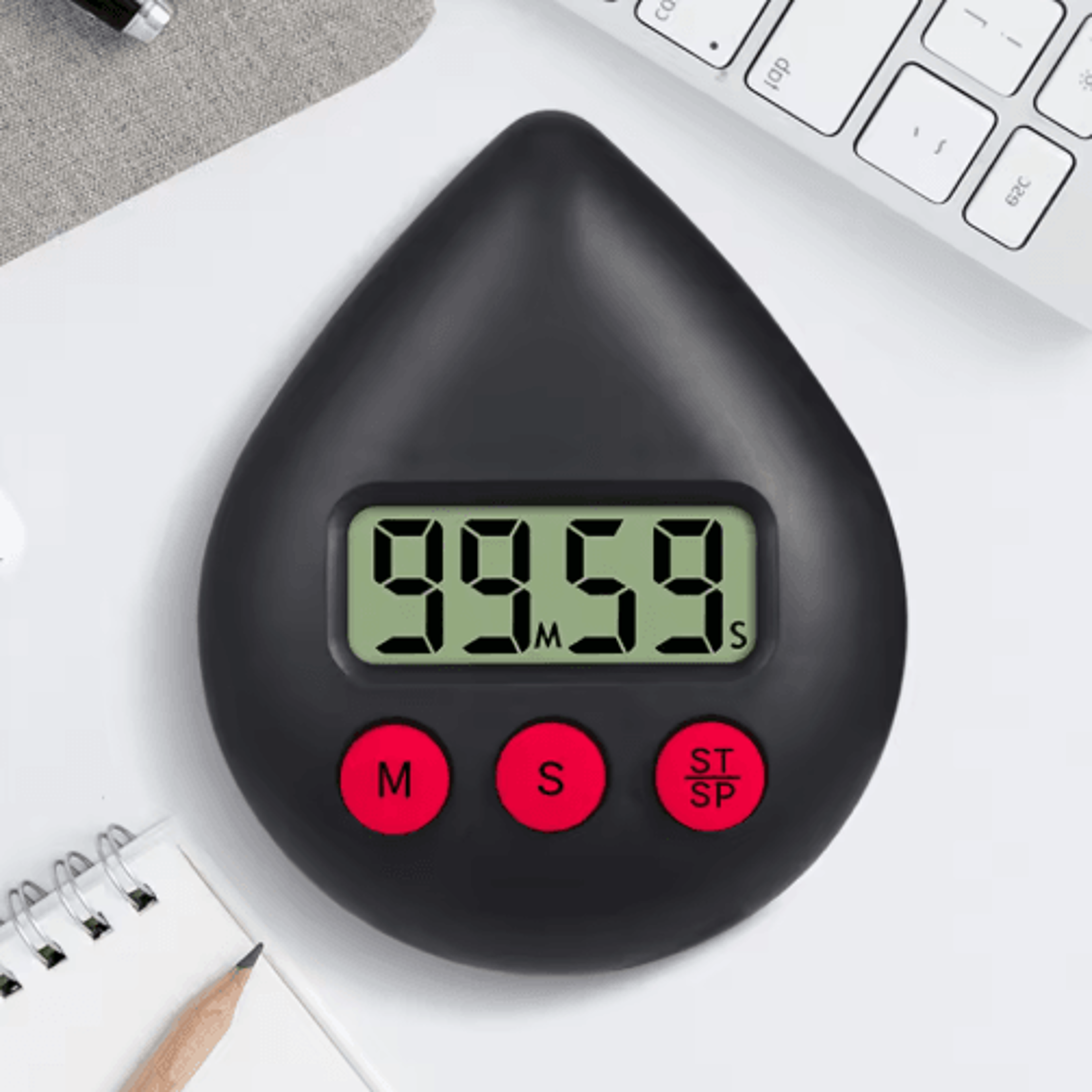 Mechanical Kitchen Timer  Countdown Alarm For Cooking Meetings  Games 6