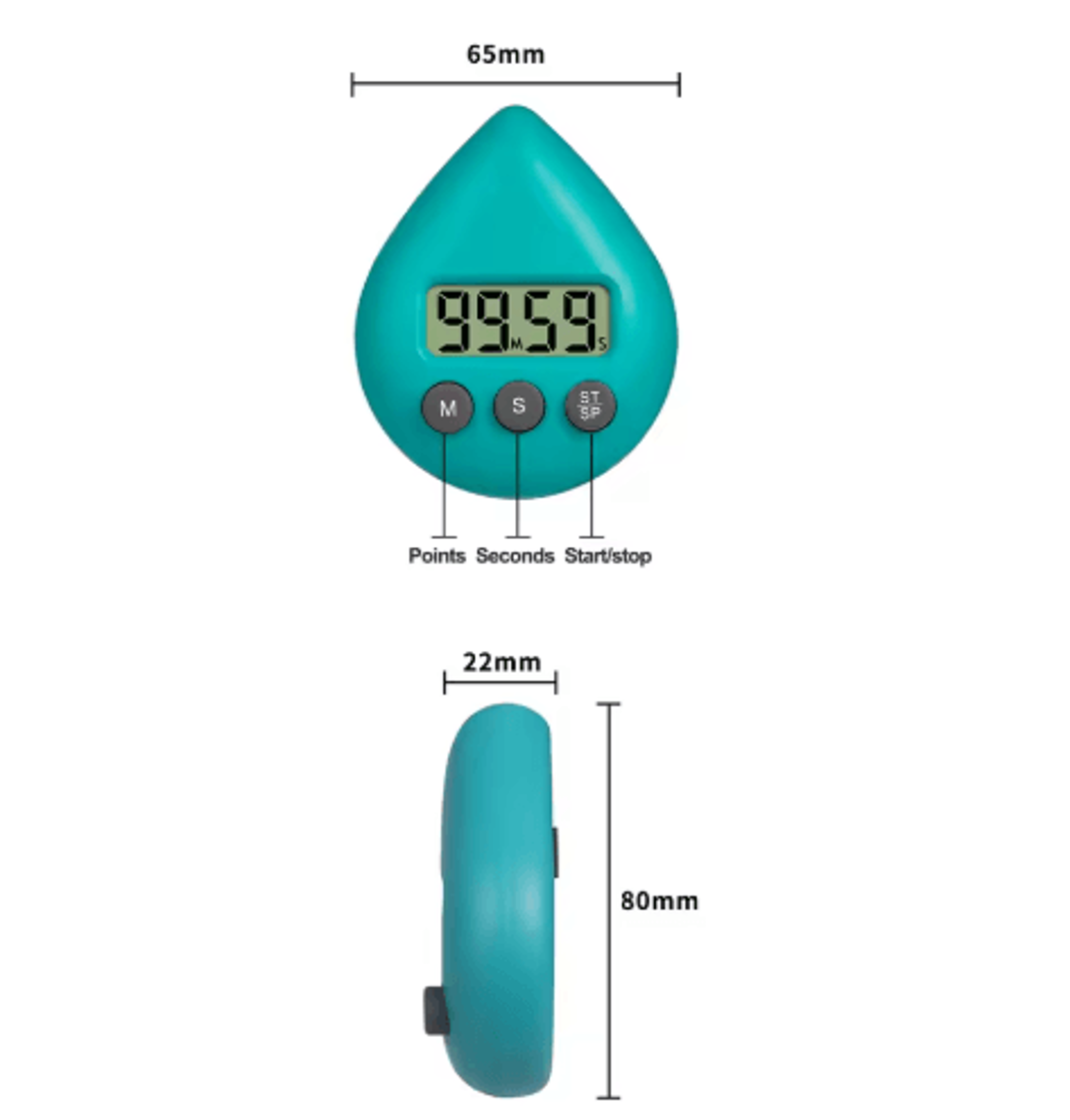 Mechanical Kitchen Timer  Countdown Alarm For Cooking Meetings  Games 11