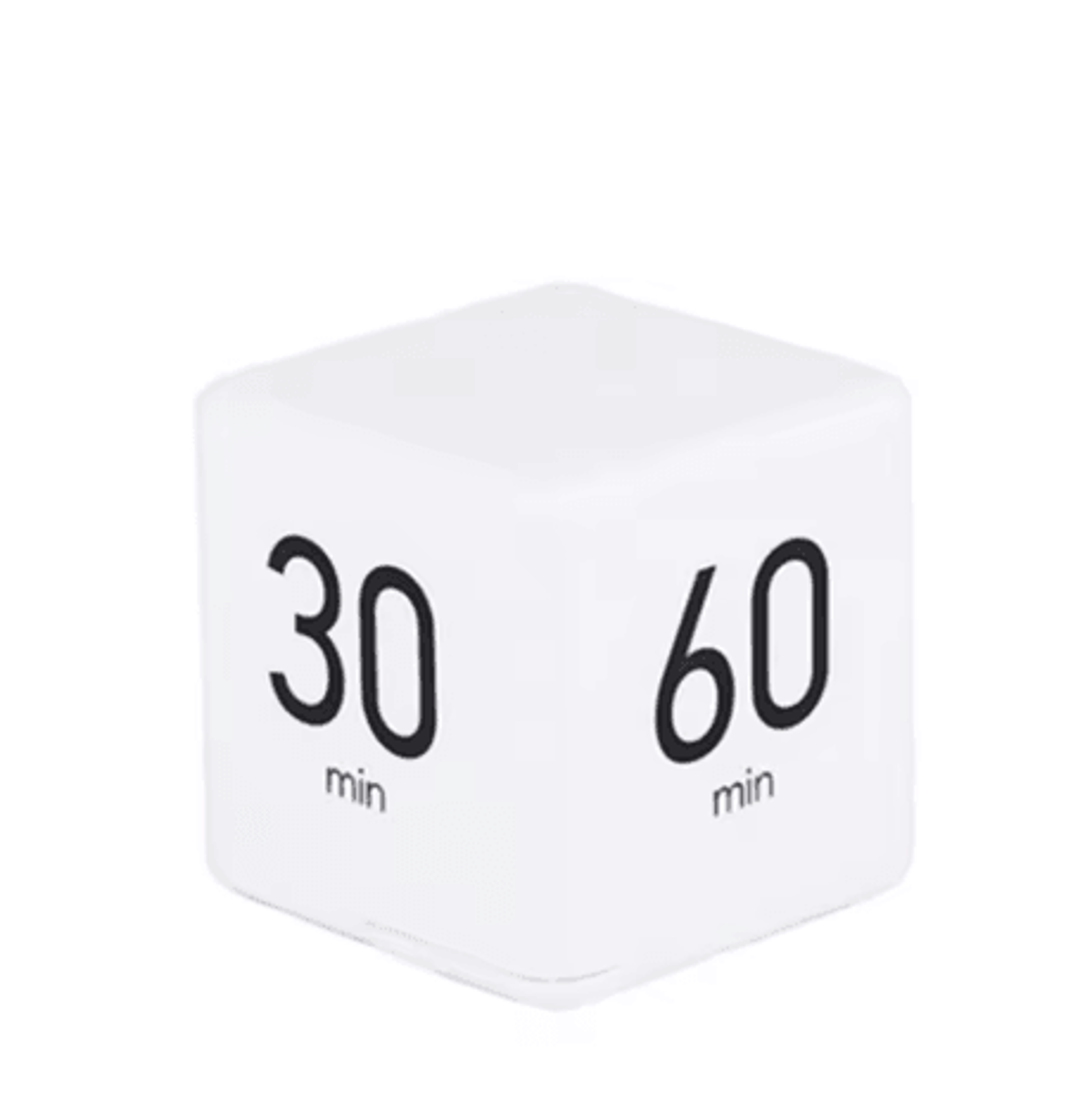 Portable Digital Cube Timer  1102060Minute Flip Countdown Alarm 0