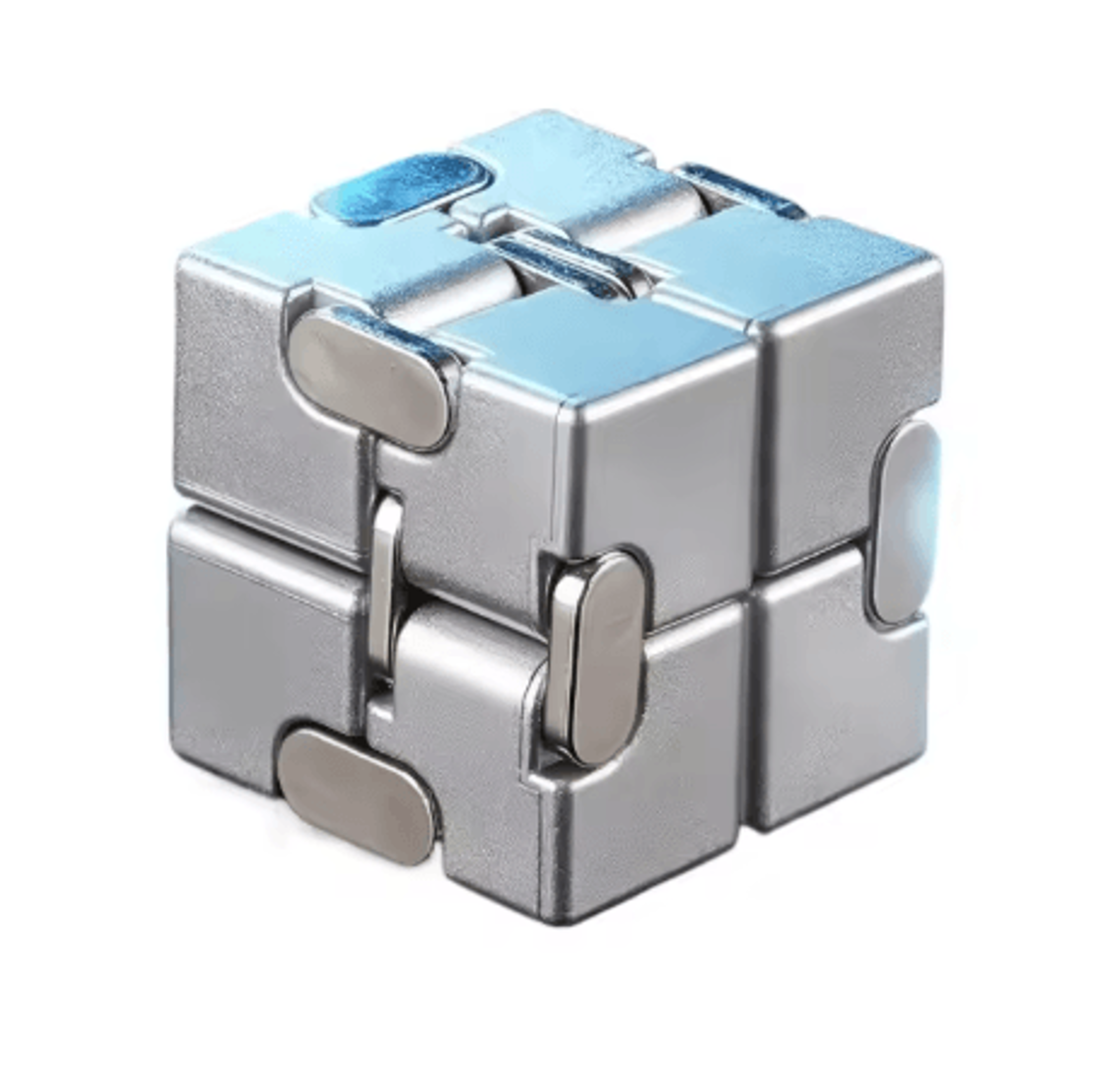 Infinity Cube Fidget Toy  Alloy  Plastic Sensory Stress Reliever 1