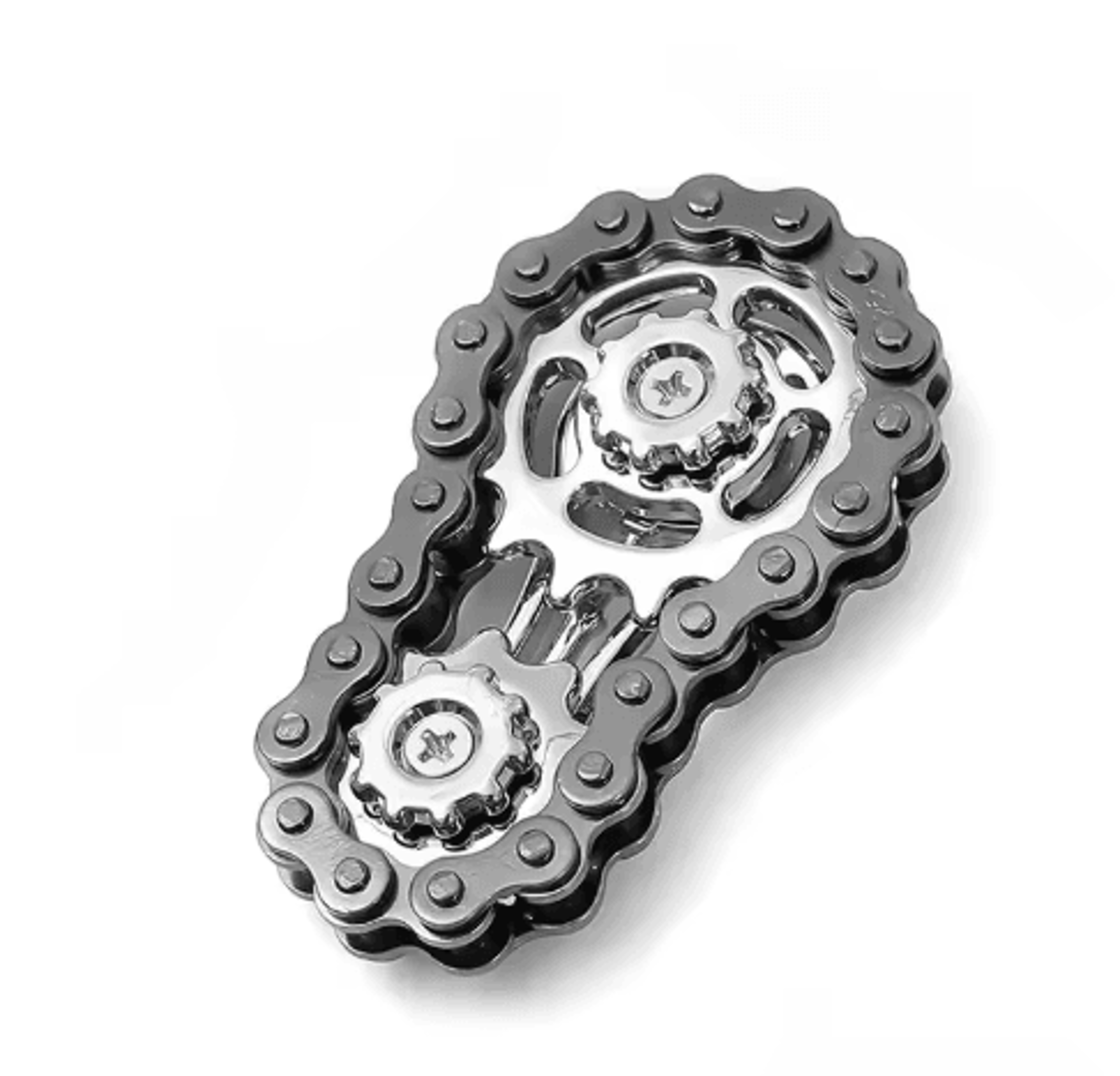 Metal Sprocket Fidget Spinner  Bike Chain Fingertip Gyro Toy 3
