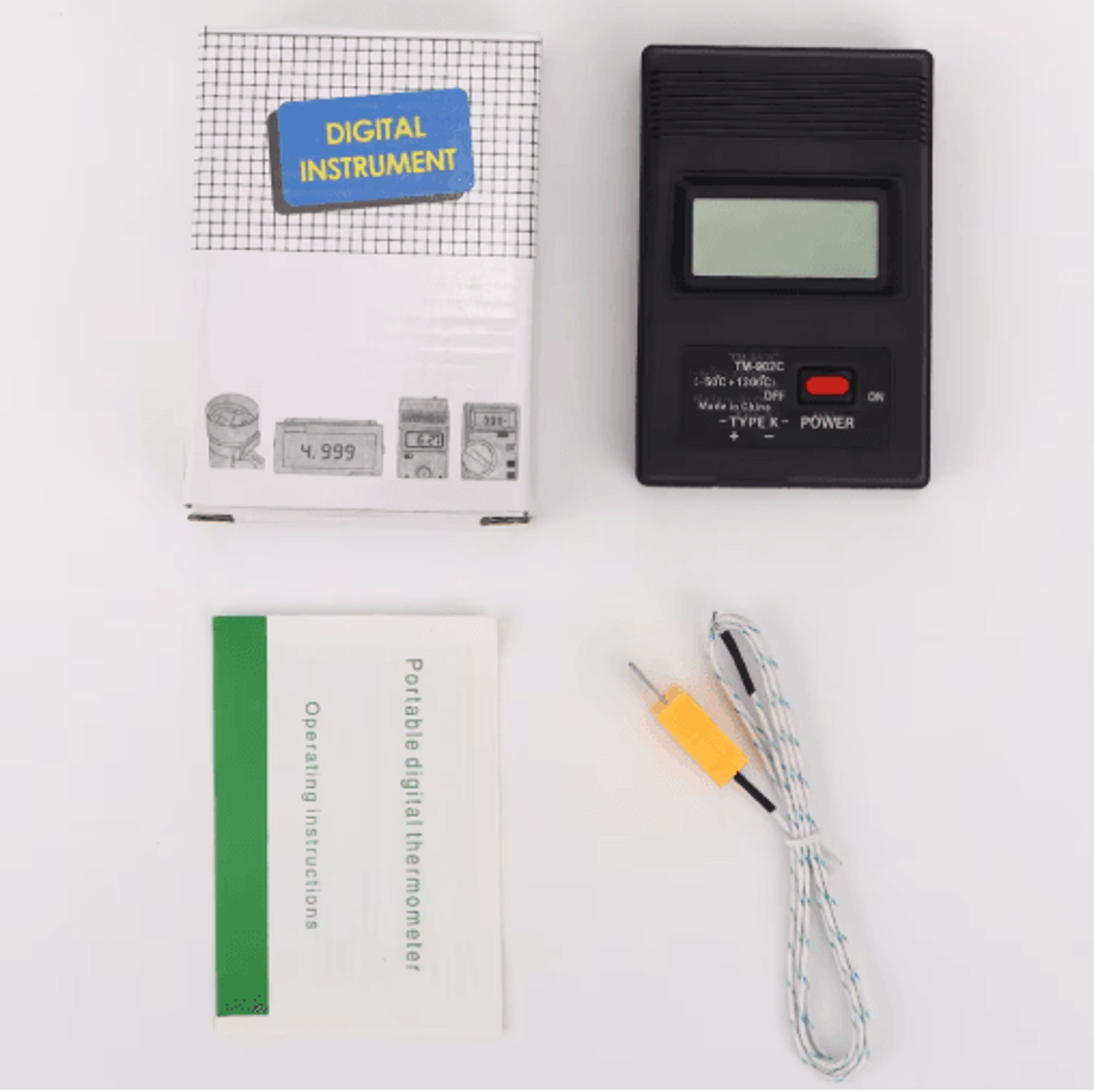 TM902C KType Digital Thermometer  Thermocouple Temperature Meter 1
