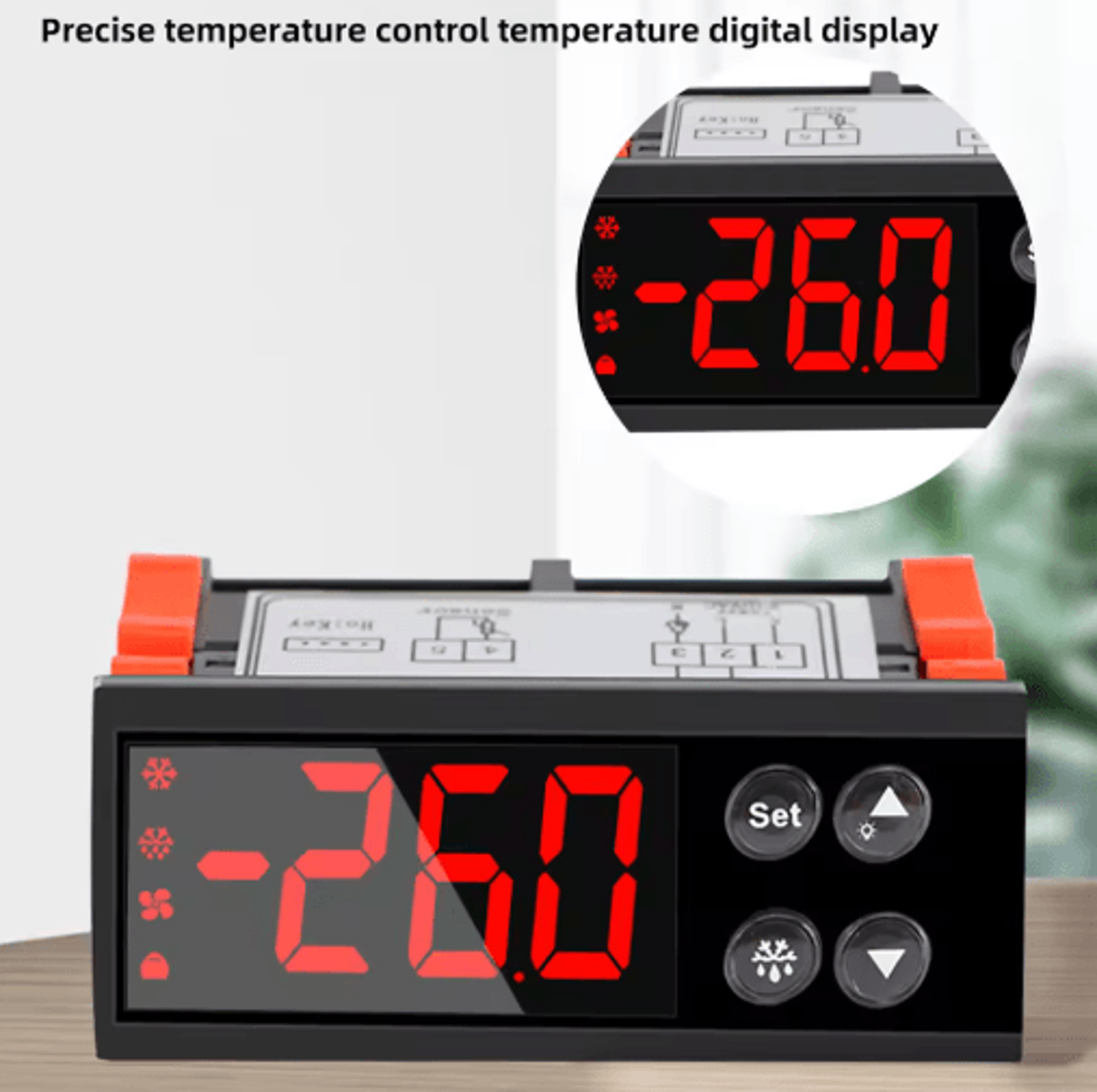 ECS961NEO Digital Thermostat  Temperature  Humidity Microcomputer Controller 4